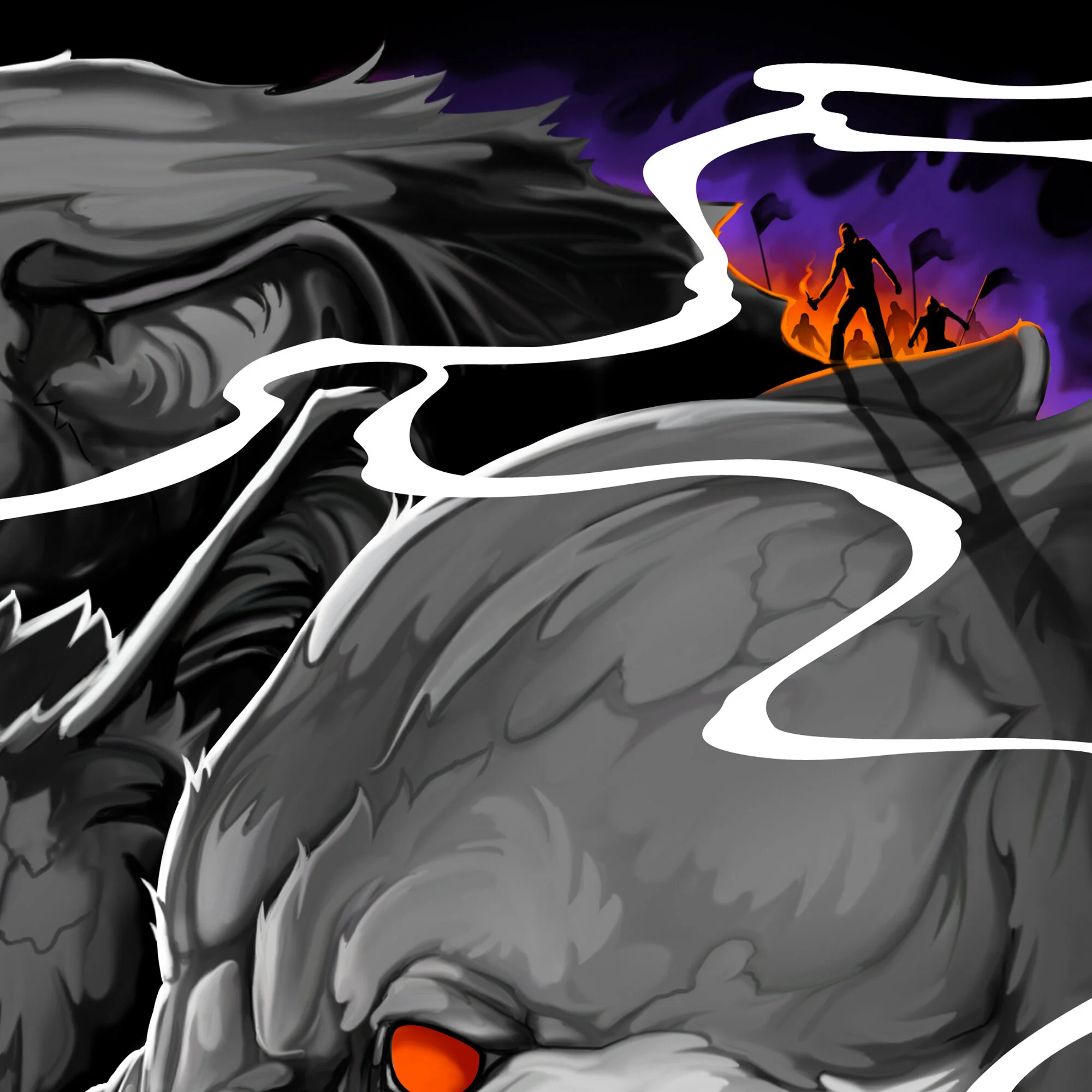 The New Mutiny debut their heavy new single, "A Godless Promise Mechanism"