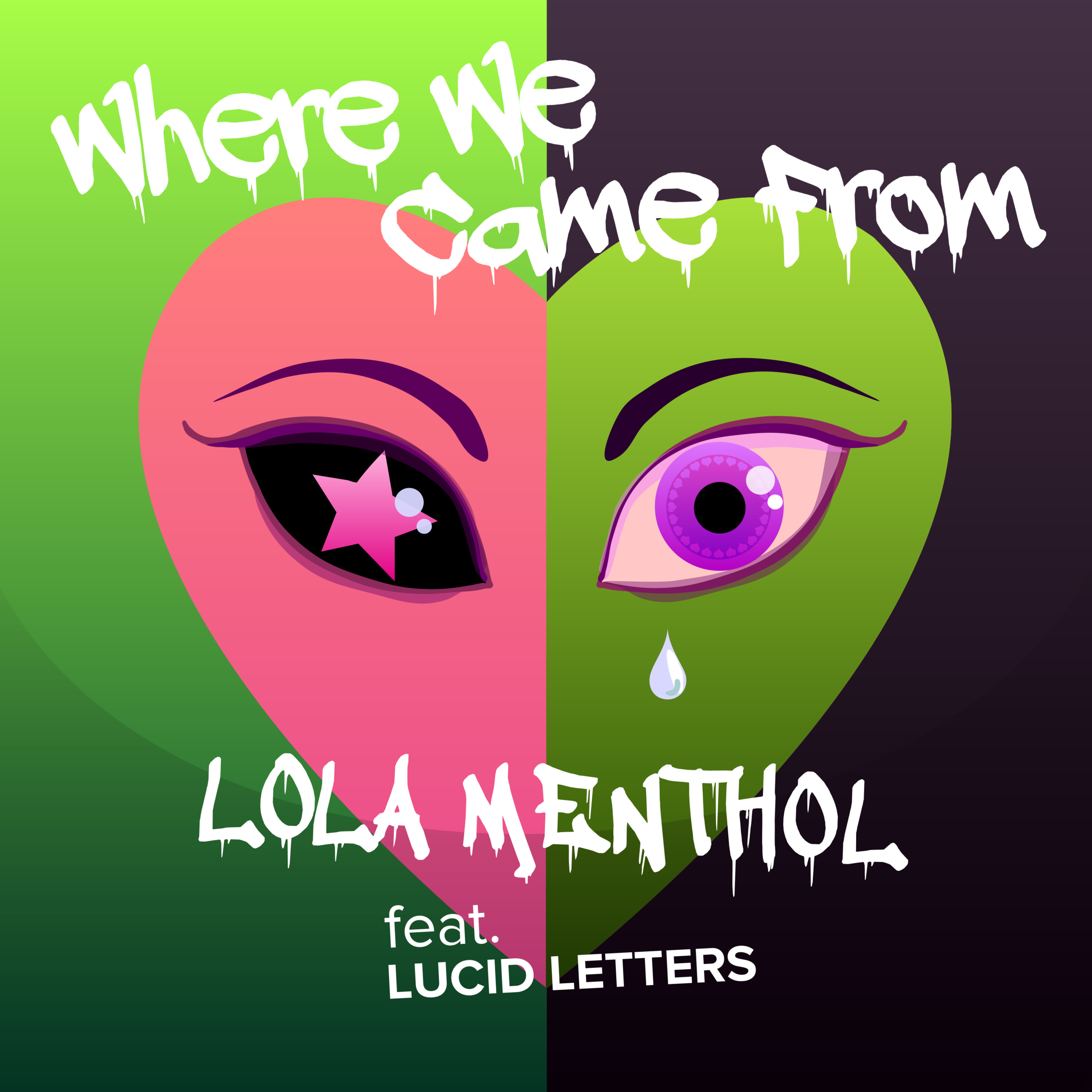 Lucid Letters and Lola Menthol team up for experimental collaboration track, "Where We Came From"