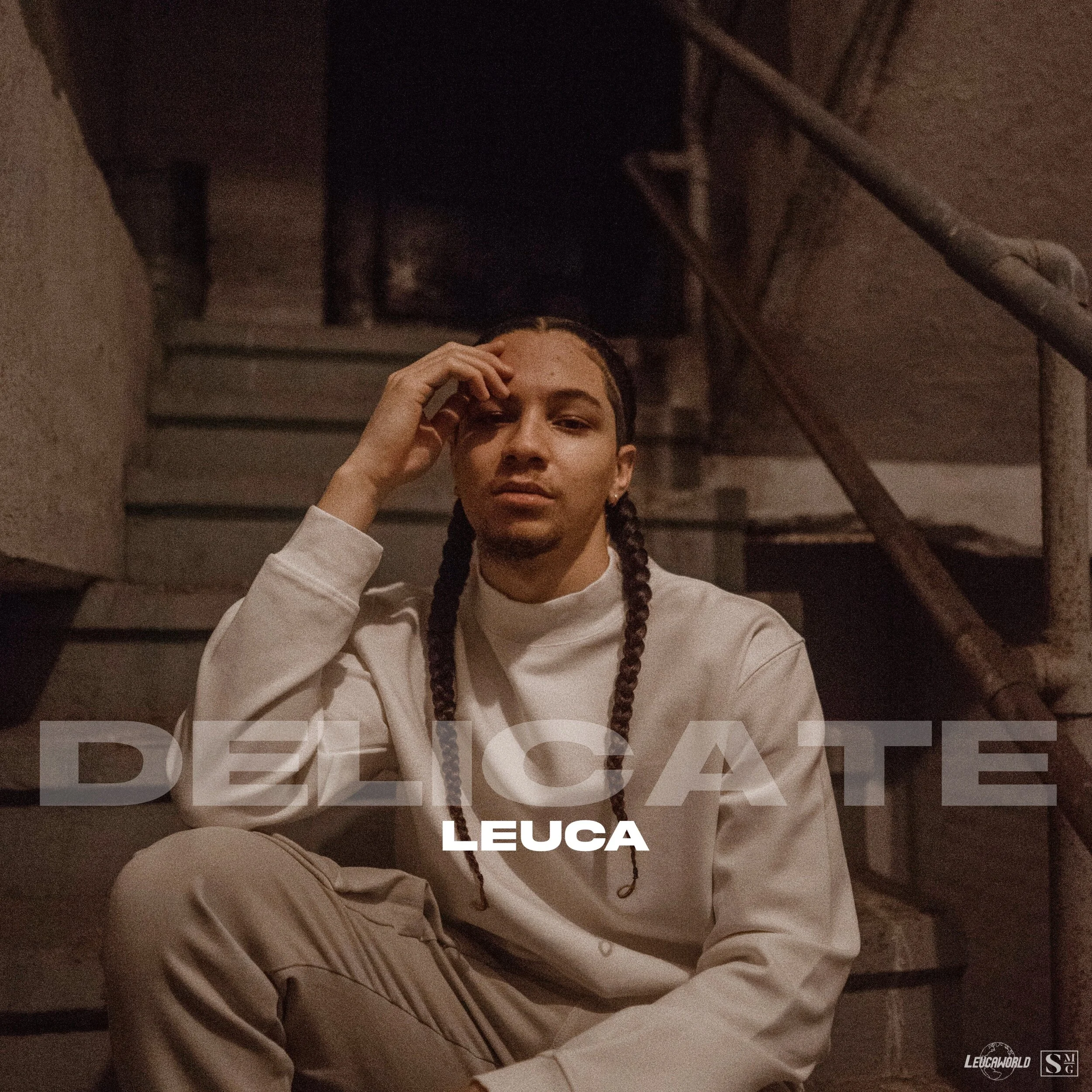 Leuca gets intimate on latest track, "delicate"