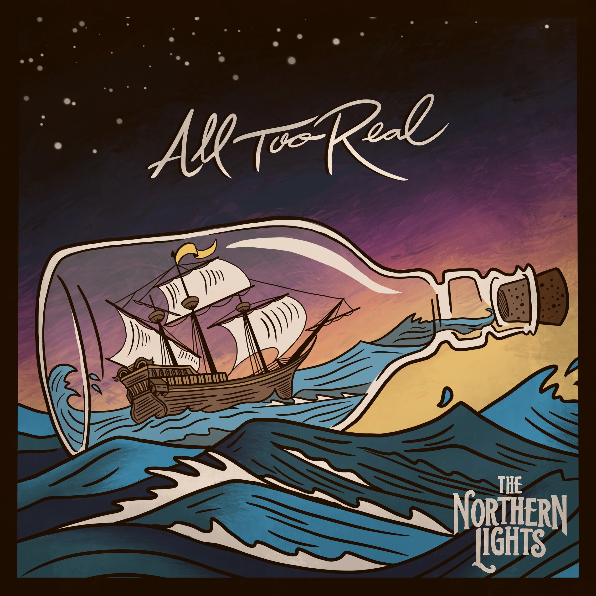 The Northern Lights debut an ethereal new single, "All Too Real"