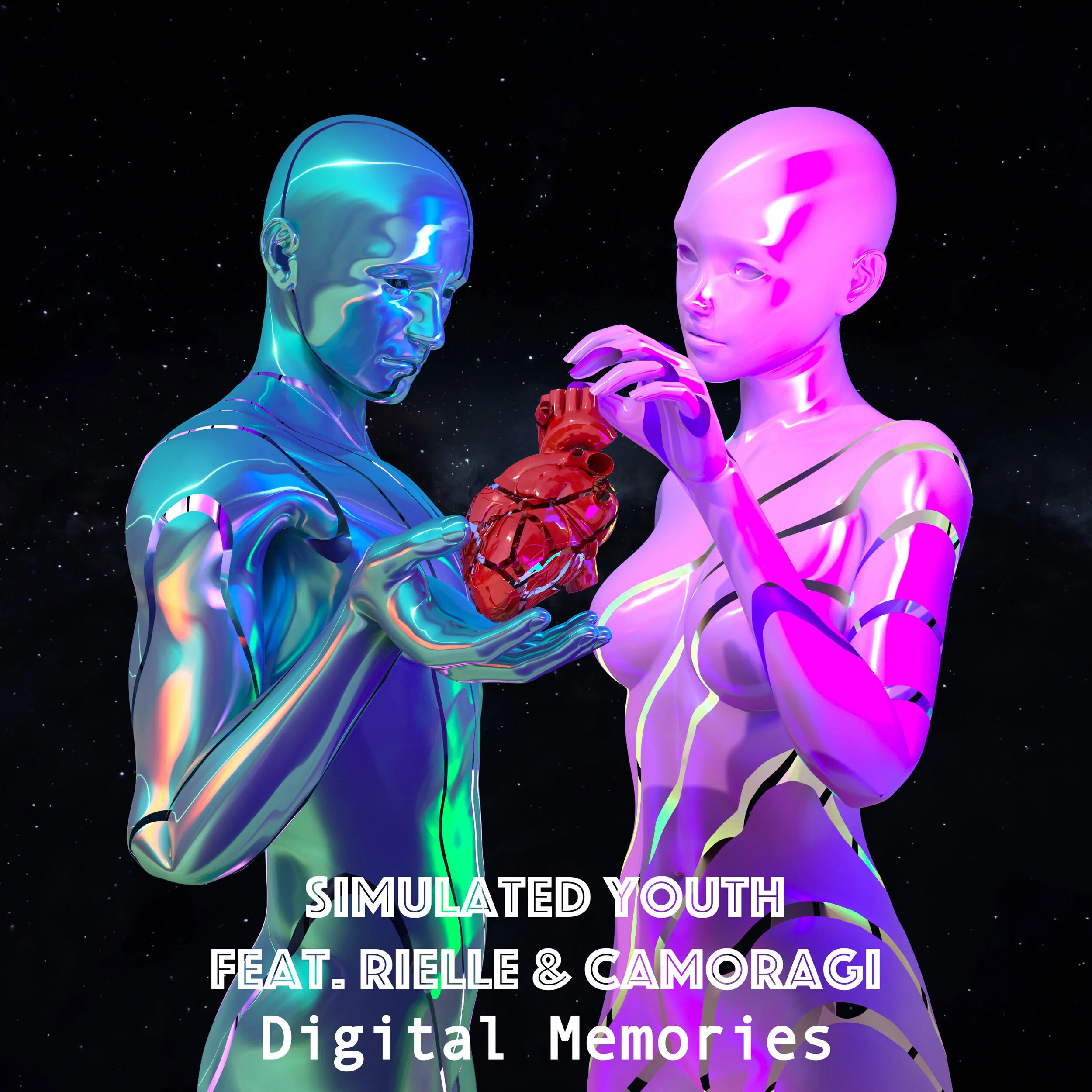 Simulated Youth expands his sound on collaboration singles, "Digital Memories" &amp; "Happy Ending"