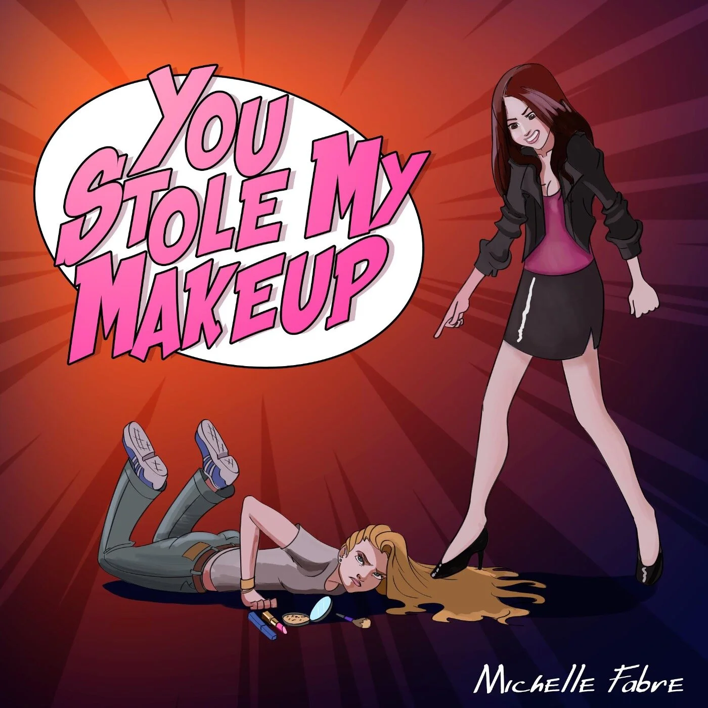 Michelle Fabre lights it up on snappy single, "You Stole My Makeup"
