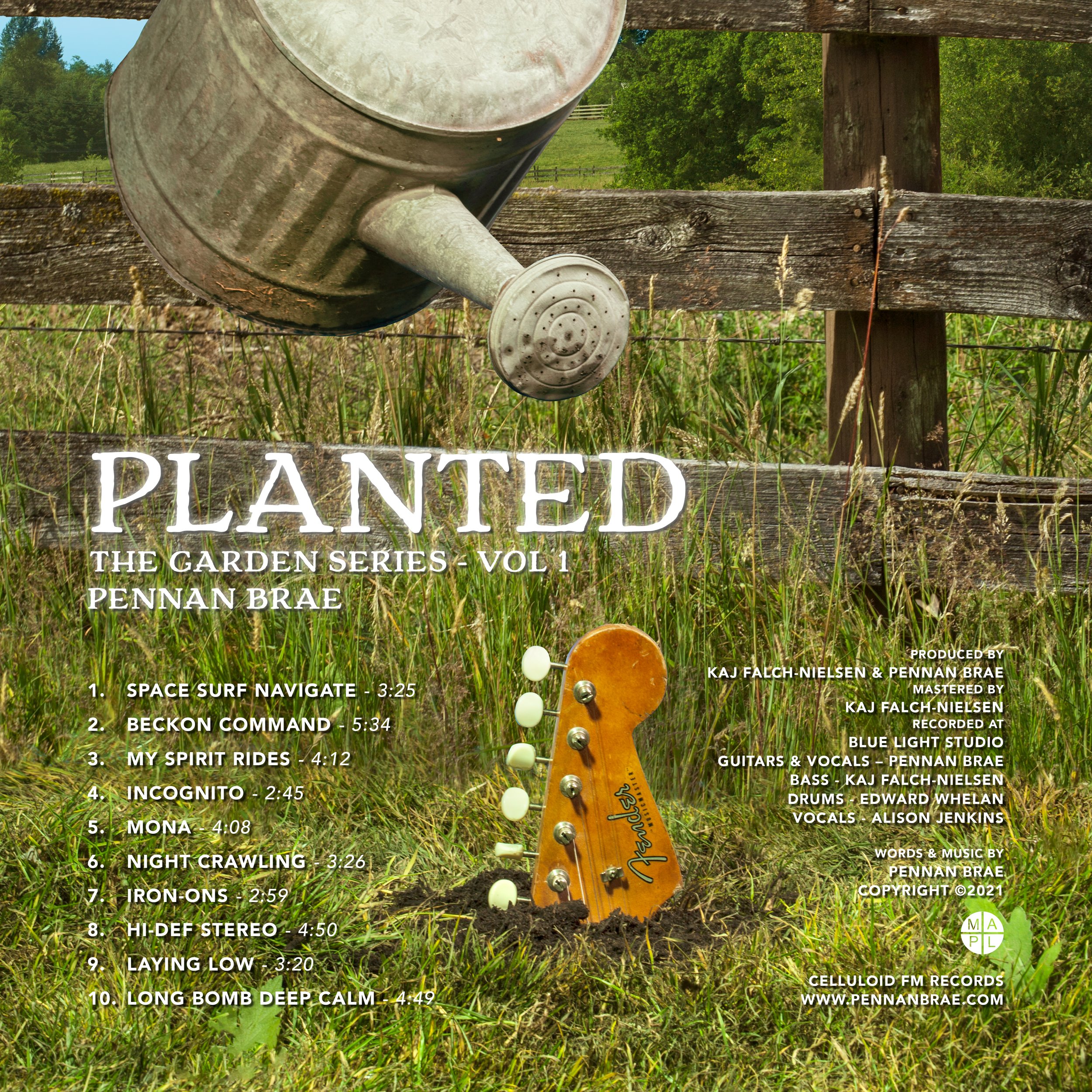 Pennan Brae shares his 10th record, "The Garden Series, Vol. 1: Planted"