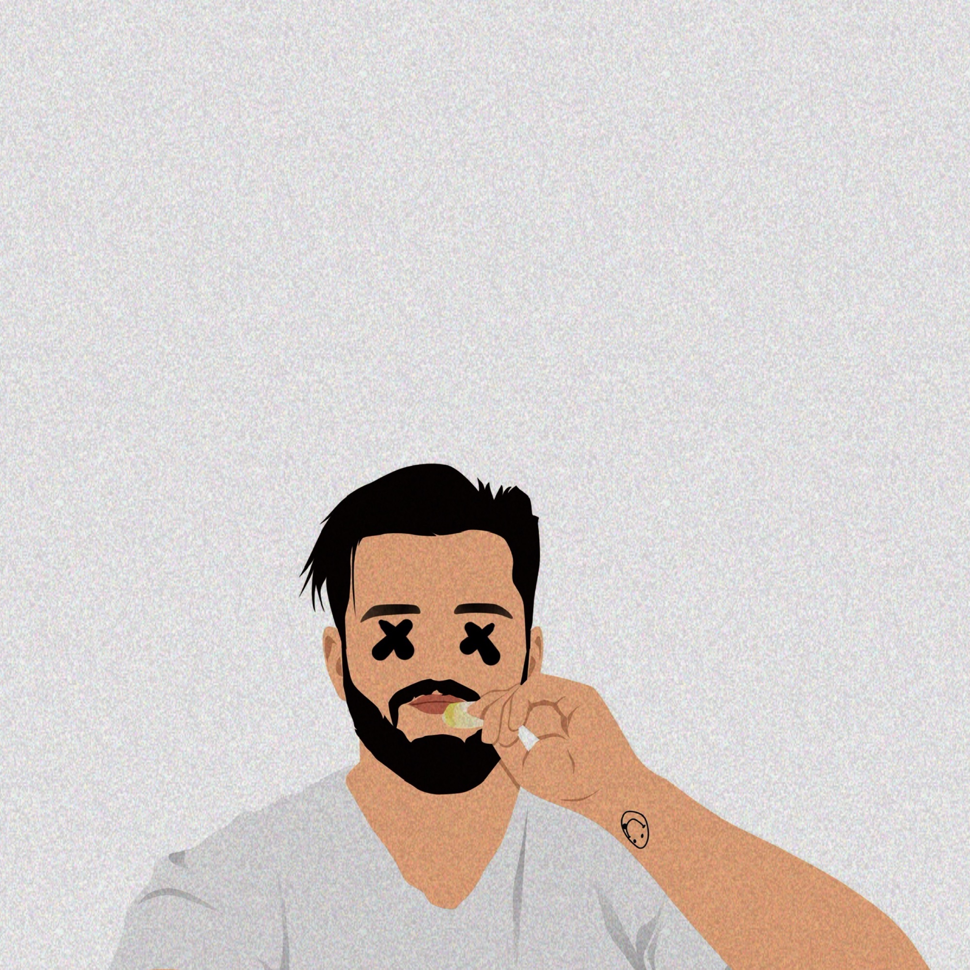 Beau Hudson pens incredibly relatable song, "I Just Came Here for the Food"