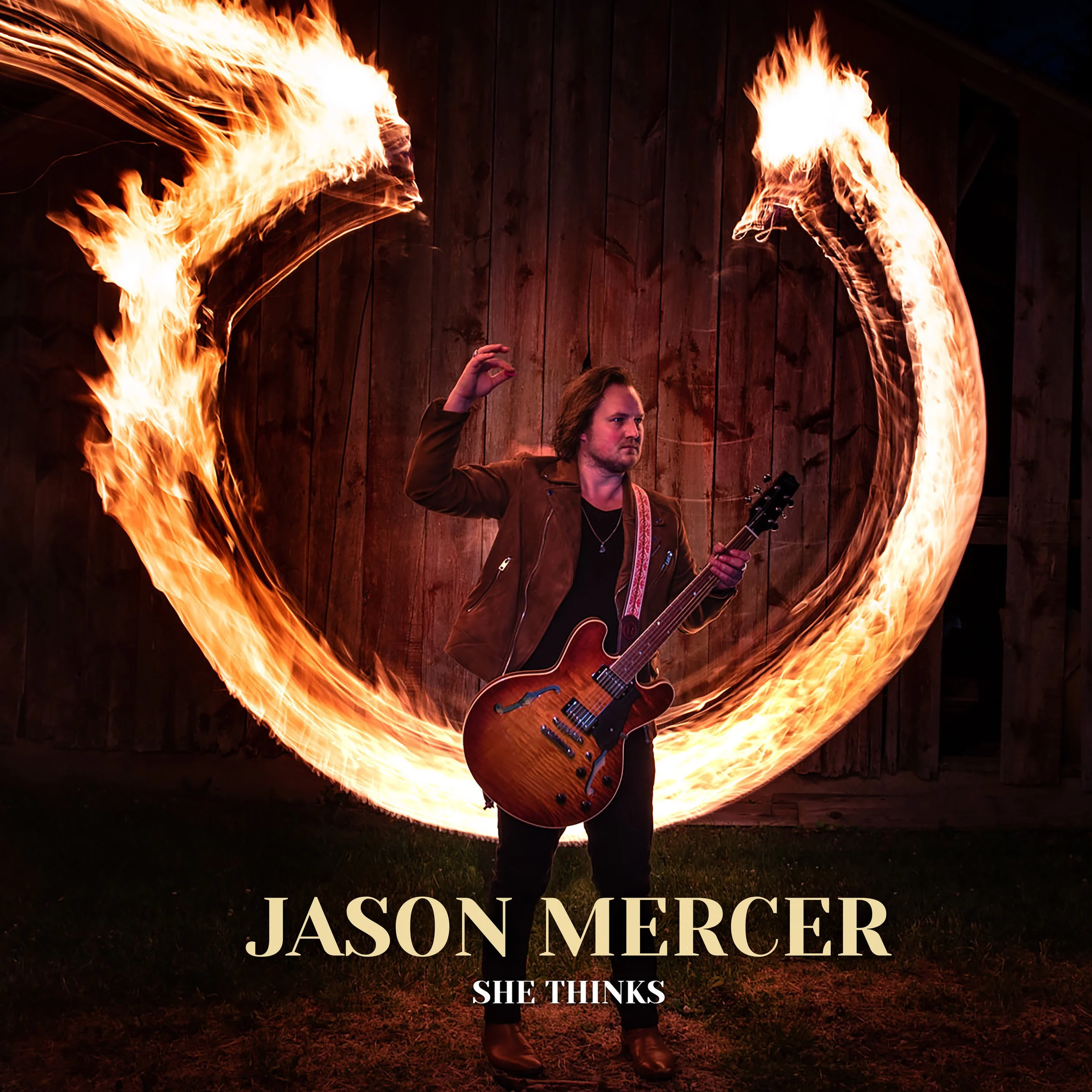 Jason Mercer delivers again on powerful 2nd single, "She Thinks"