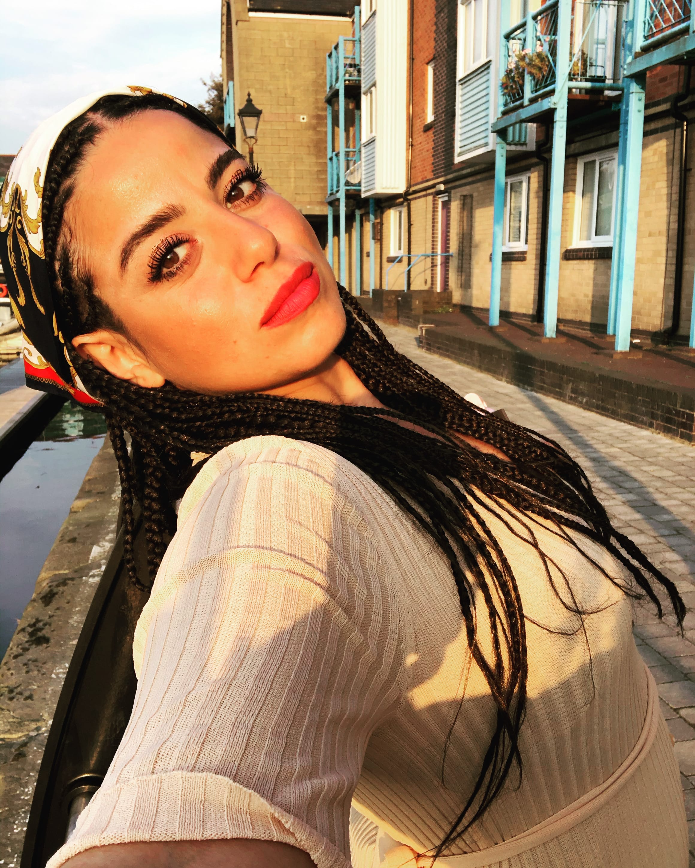 Fatima G Elrify creates powerful spoken word performance on "If It Is Any Constellation"