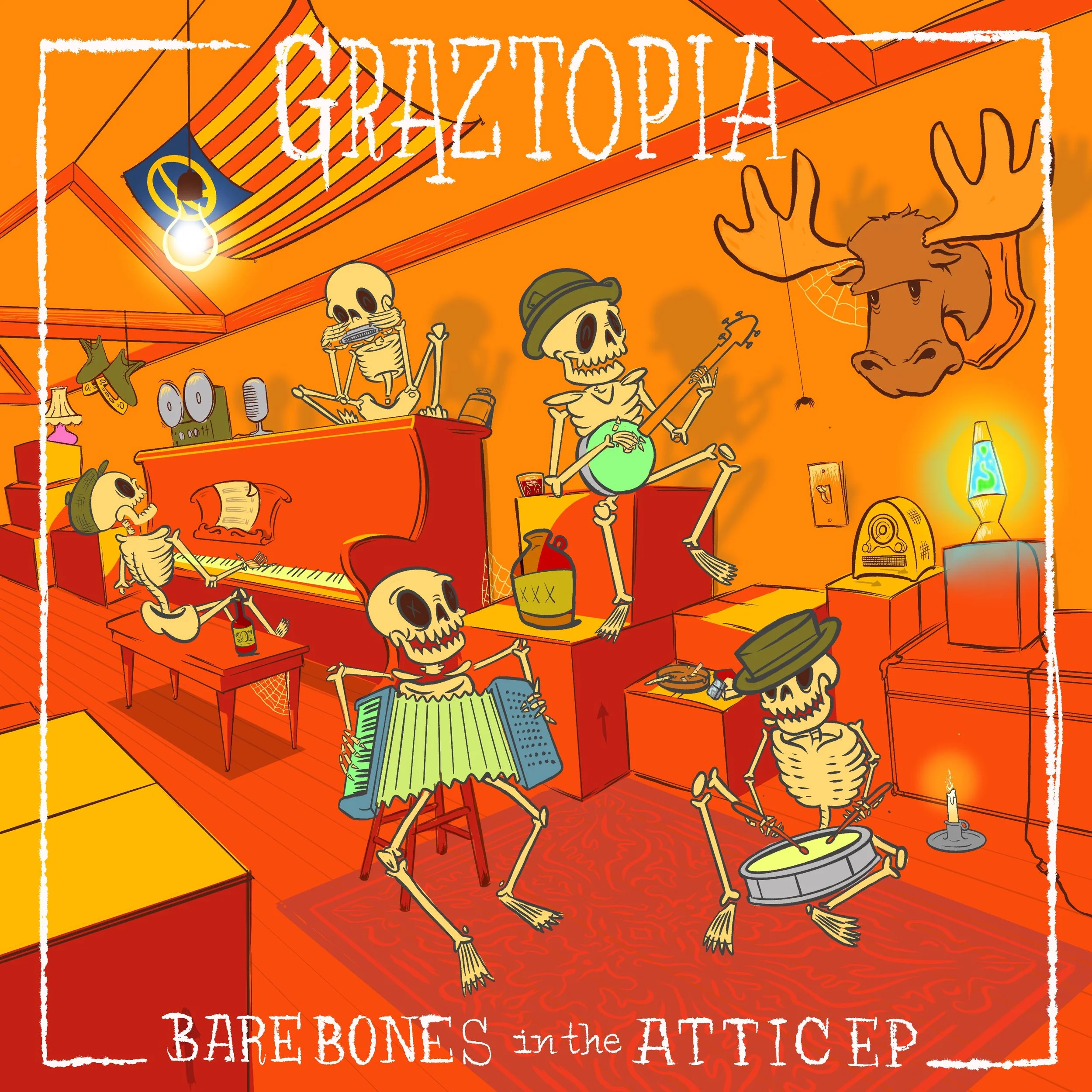Graztopia lets us in on his EP, "Bare Bones in the Attic" - Interview