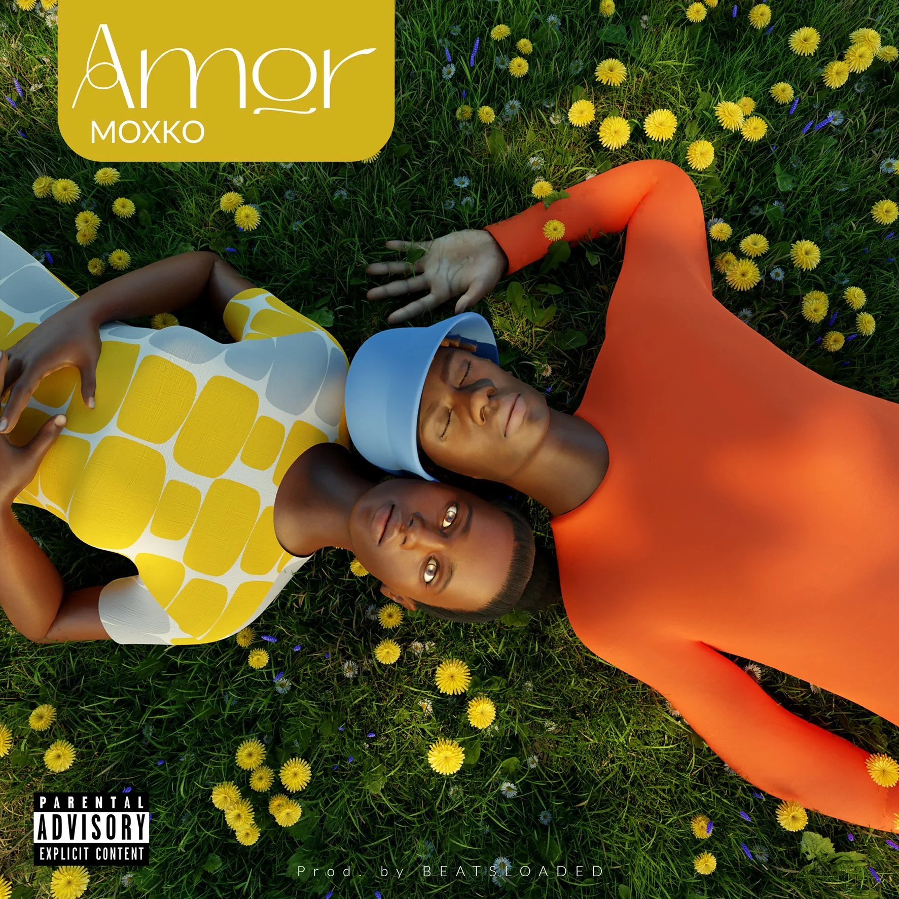 Moxko crafts together an upbeat &amp; vibrant track, "Amor"