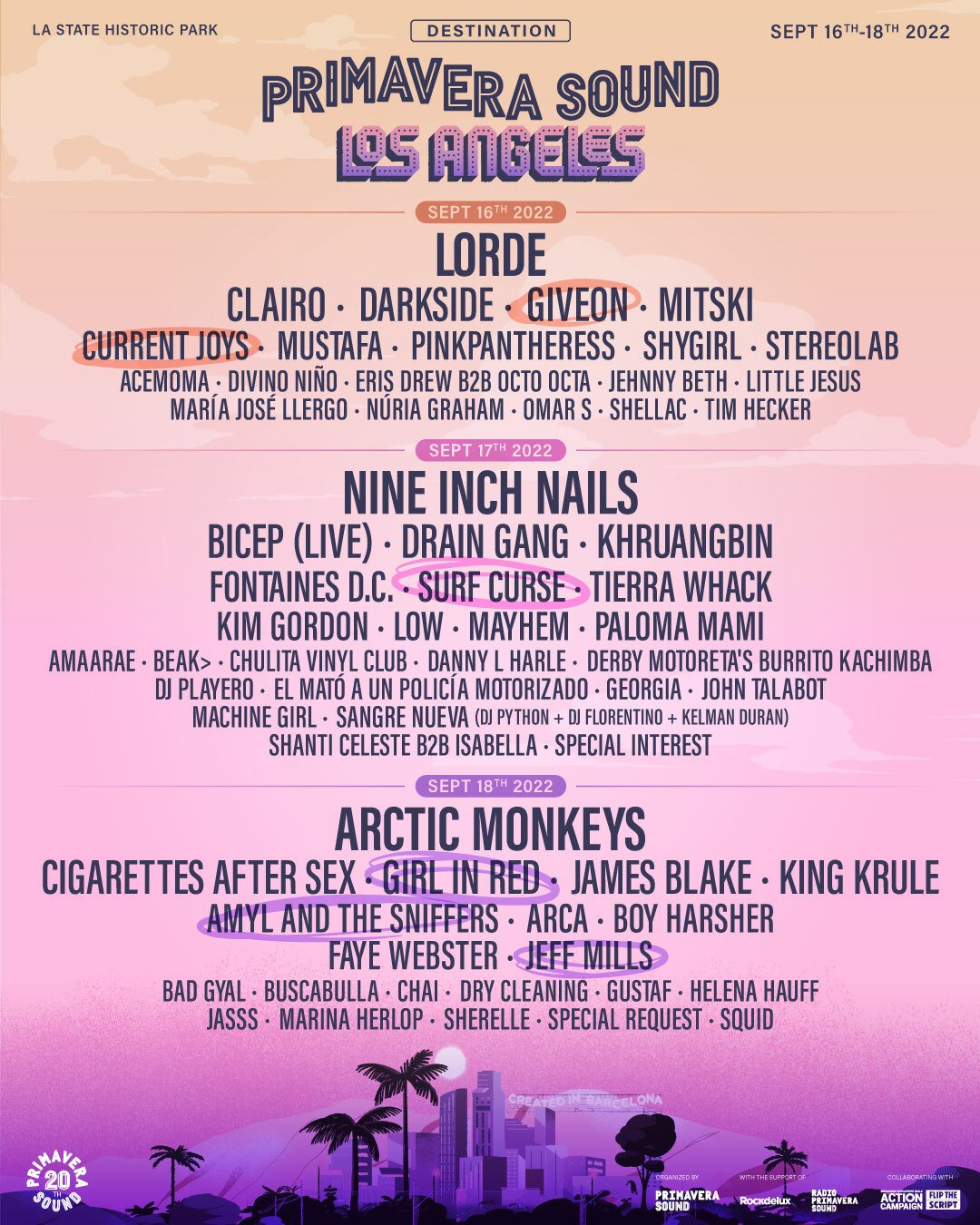 Primavera Sound LA Boasts Massive Inaugural Lineup of Lorde, Arctic Monkeys, &amp; More