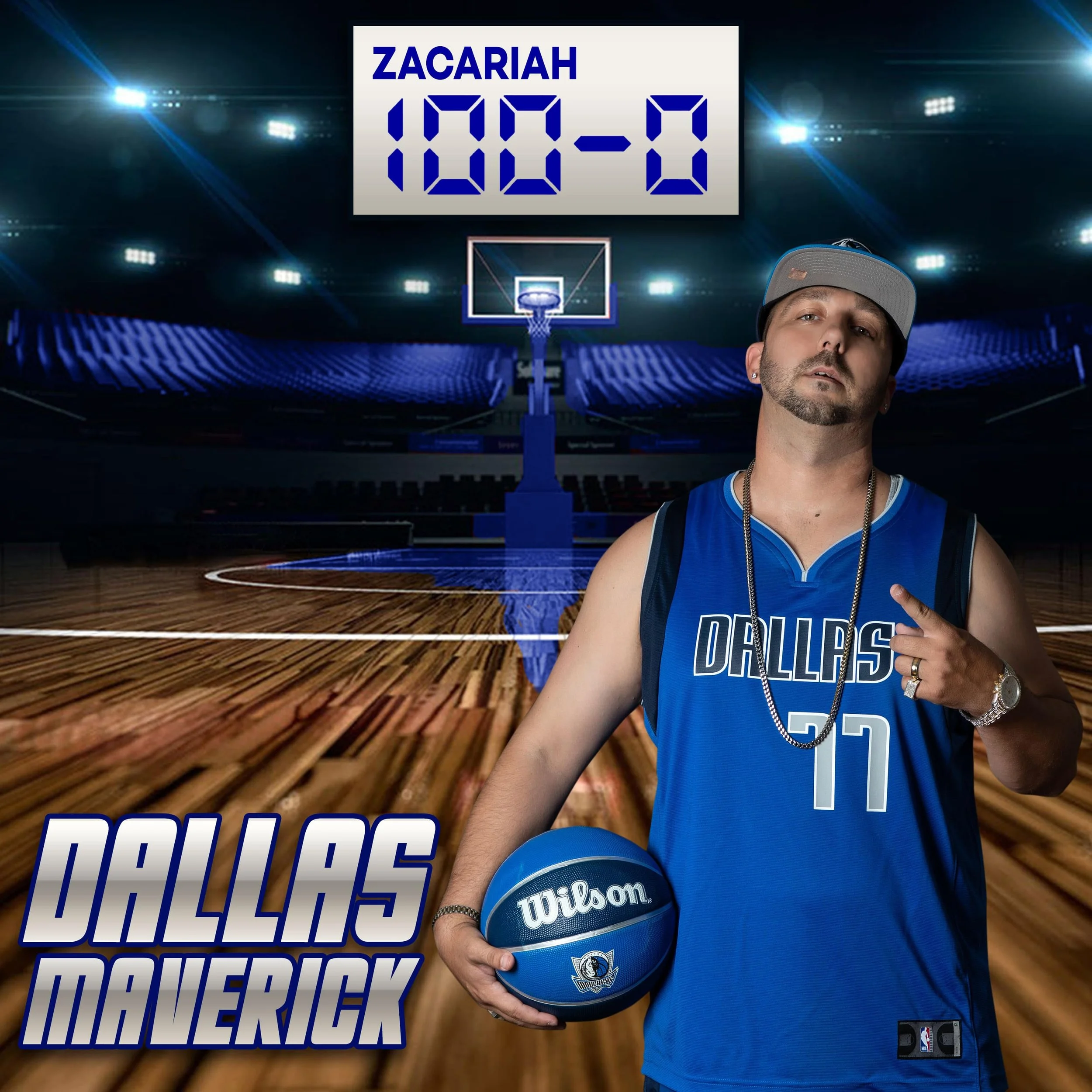 Zacariah 100 pays homage on original debut album, "Dallas Maverick"