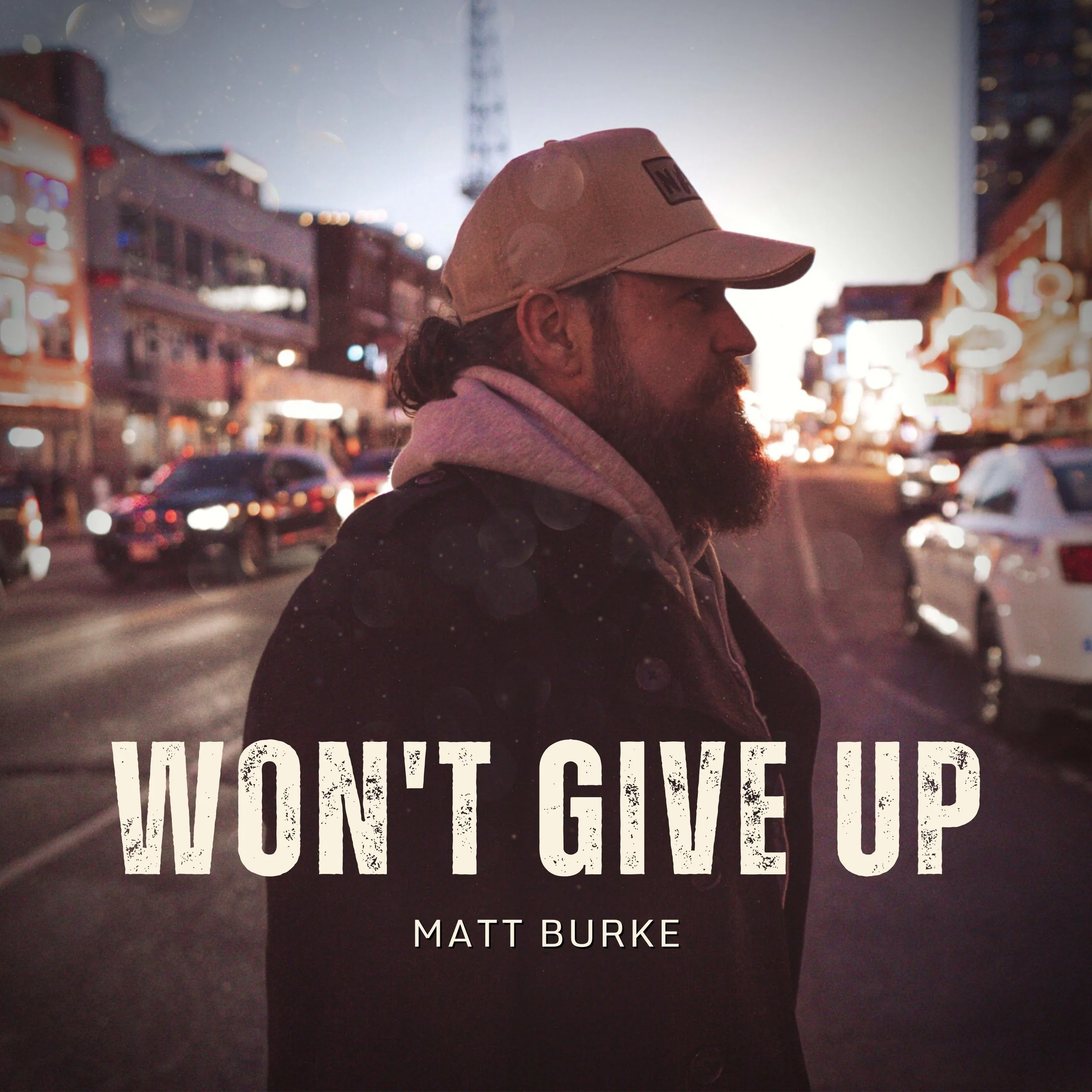 Matt Burke inspires on deeply relatable single, "Won't Give Up"