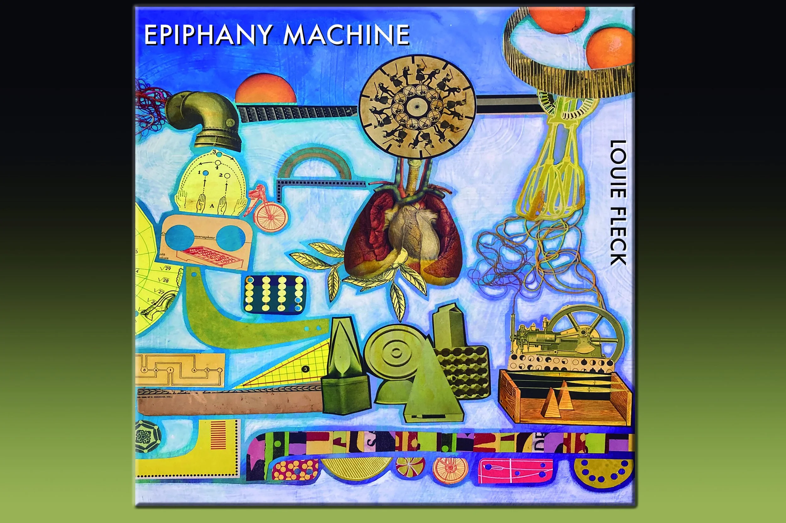 Louie Fleck jams it out on reggae-fueled record, "Epiphany Machine"