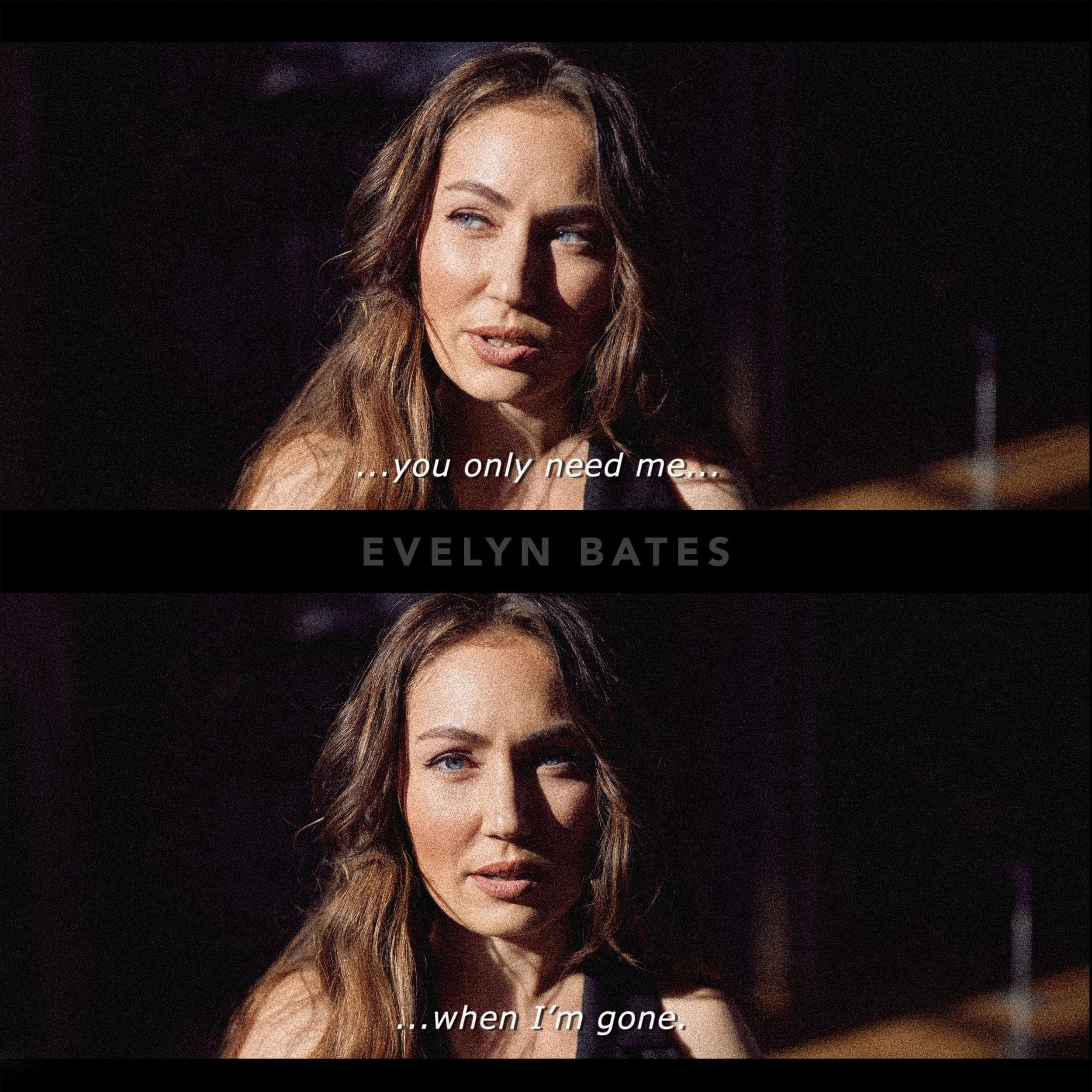 Evelyn Bates makes a statement with "You Only Need Me When I'm Gone"