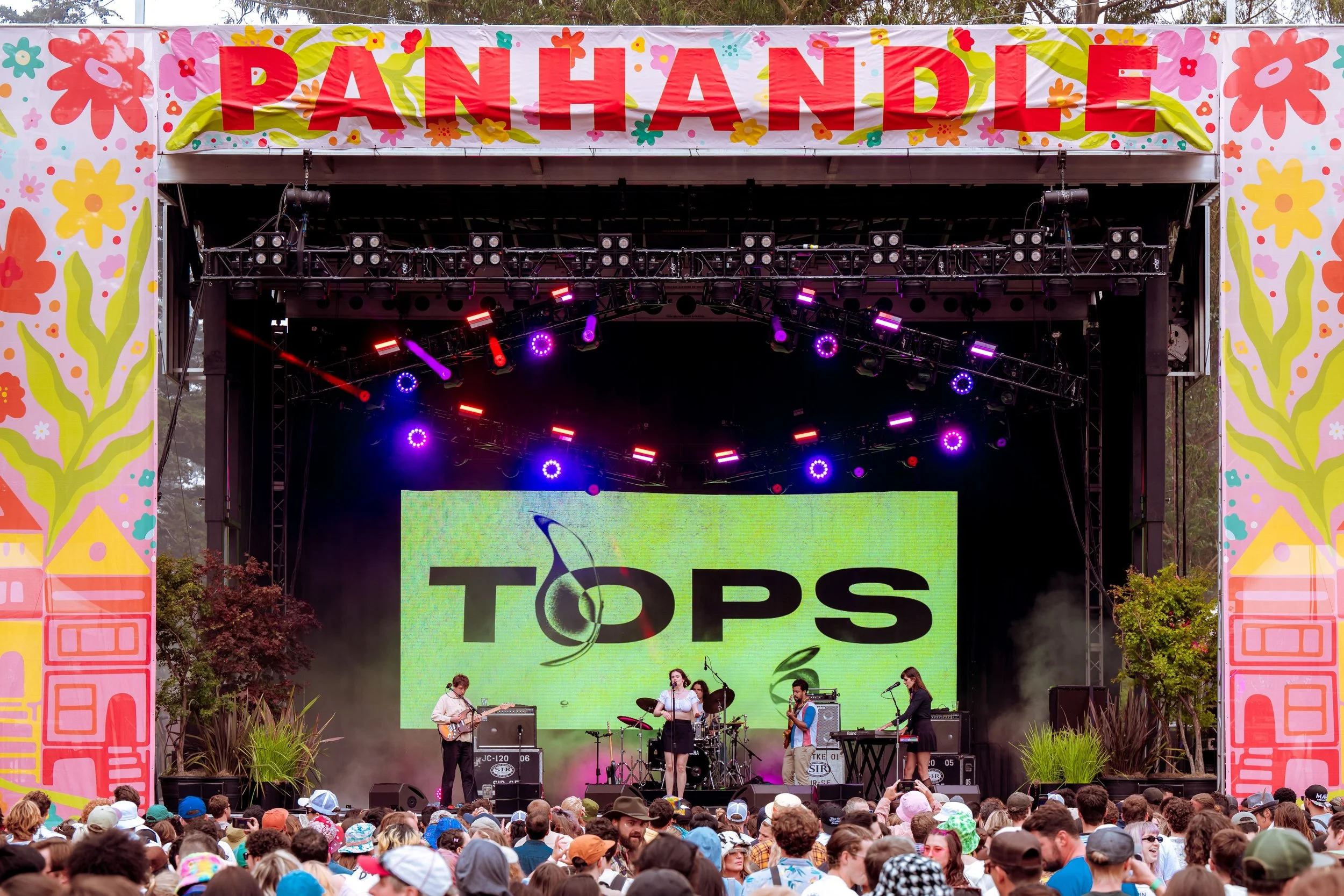 TOPS Enchants the Crowd with a Captivating Performance at Outside Lands Festival