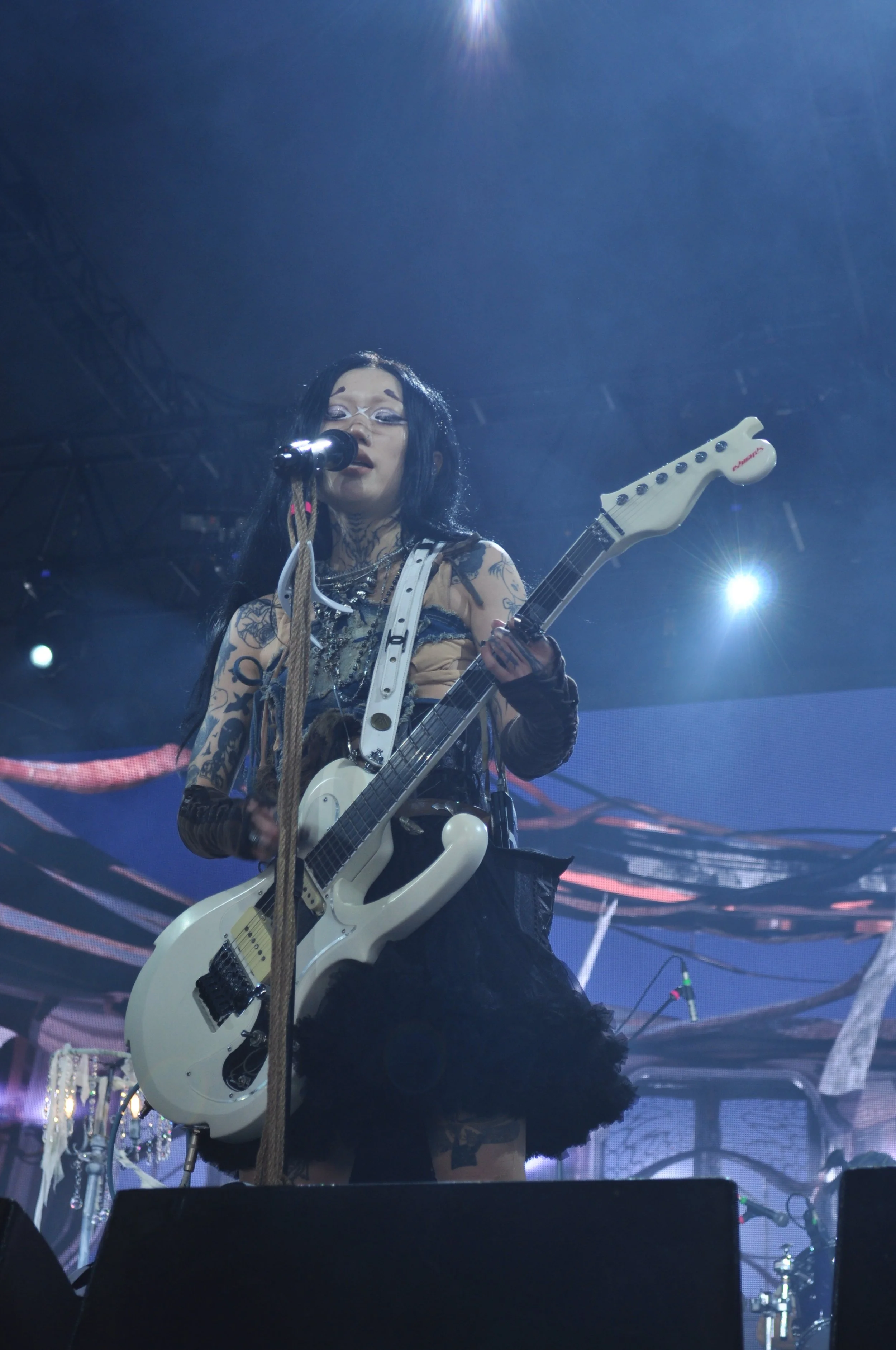 Yeule Give a Rock-Centric Explosion of Energy at Portola Music Festival