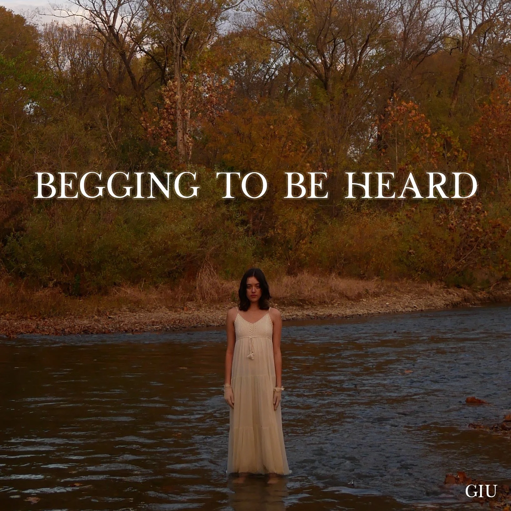 giu crafts a hauntngly beautiful anthem on single "Begging to be Heard"
