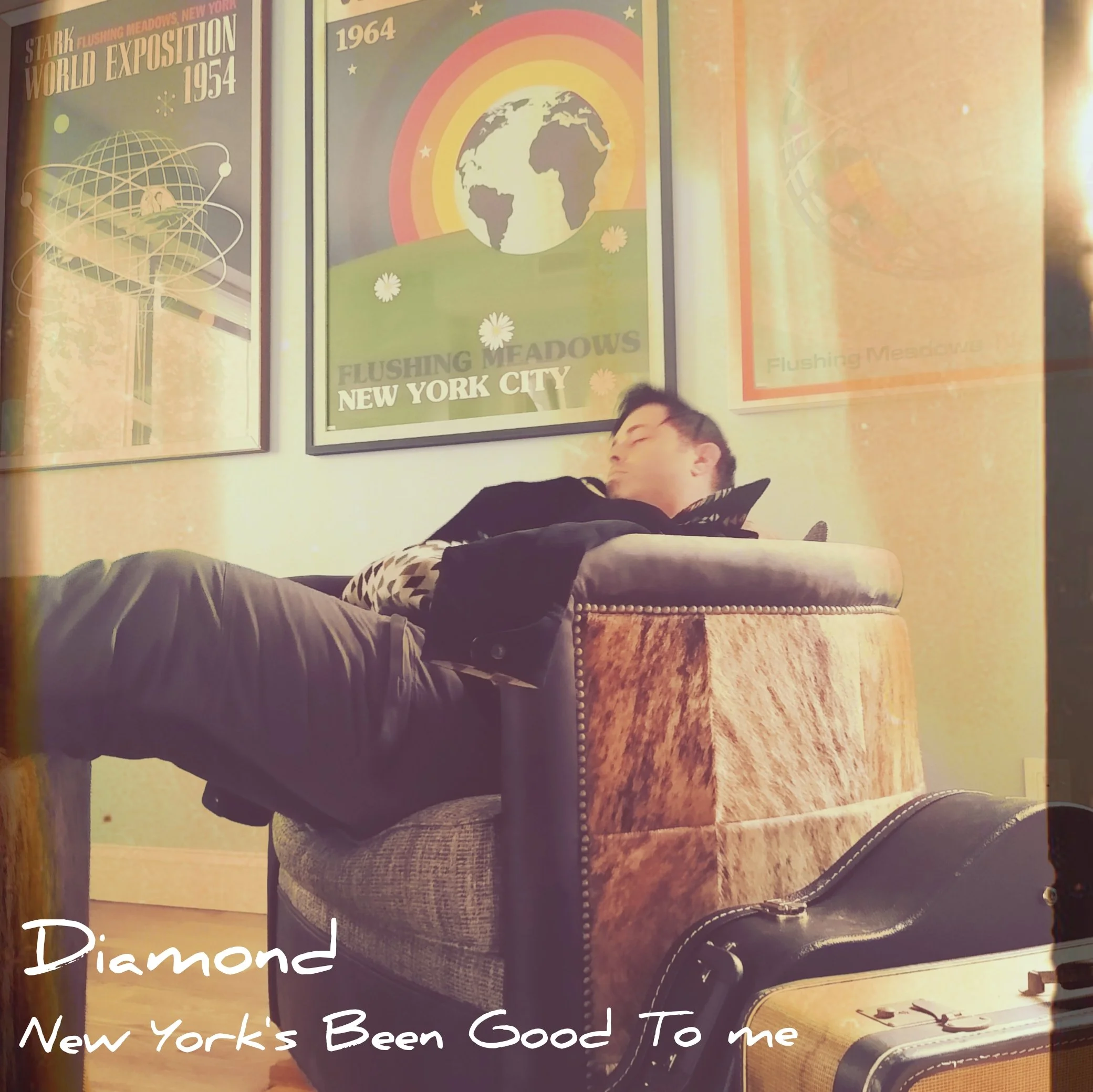 Charlie Diamond's acoustic brilliance shines on "New York's Been Good To Me"