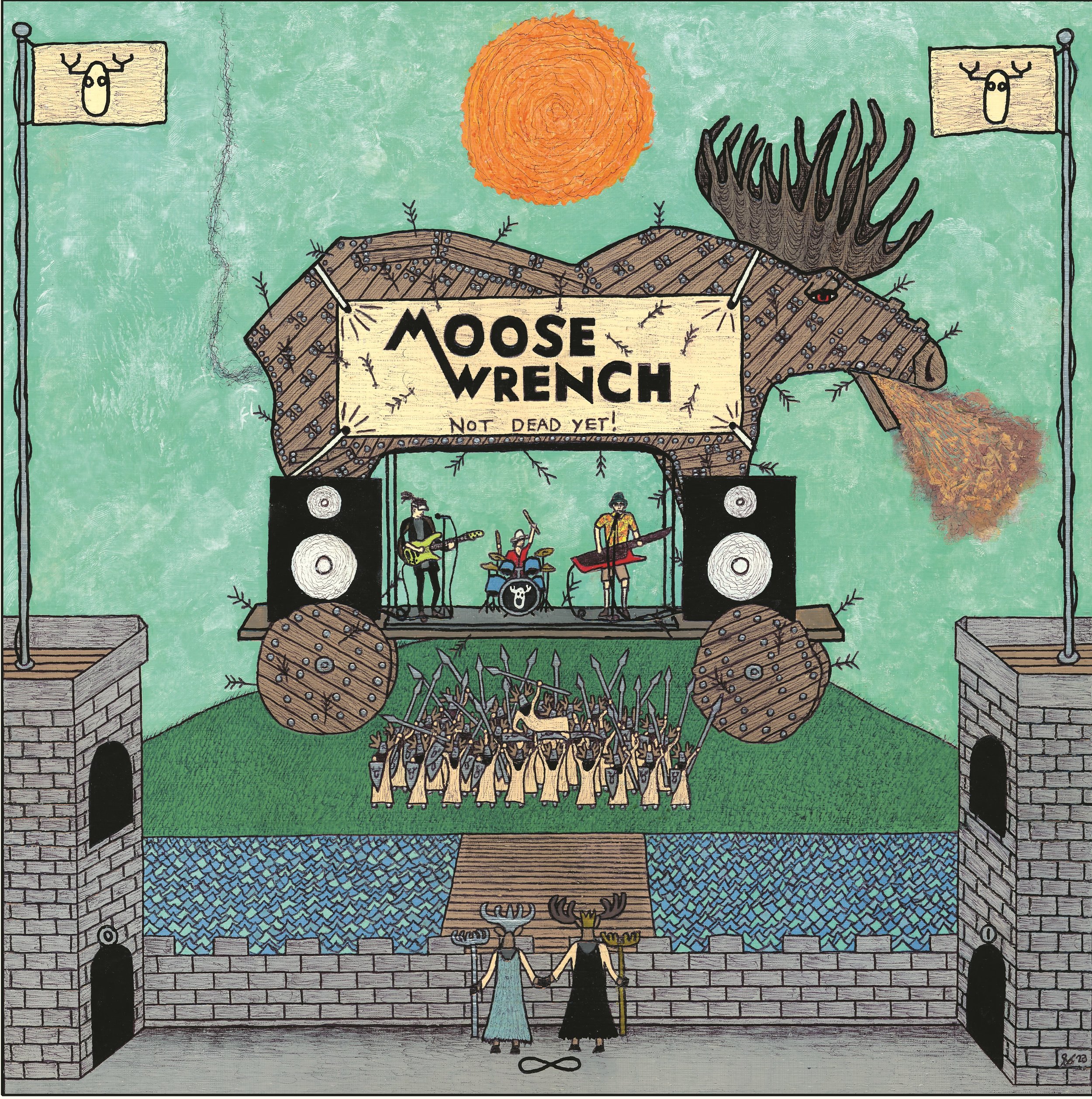 Moose Wrench redefine sonic boundaries on album "Not Dead Yet"