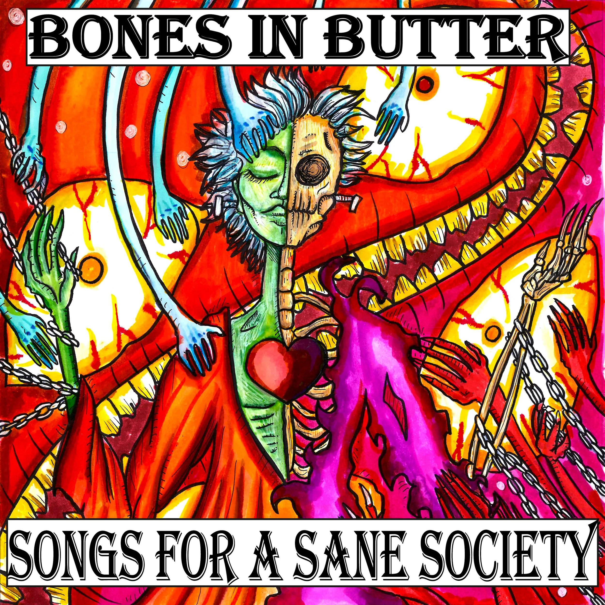 Bones in Butter deliver big with long-awaited debut album, "Songs For A Sane Society"