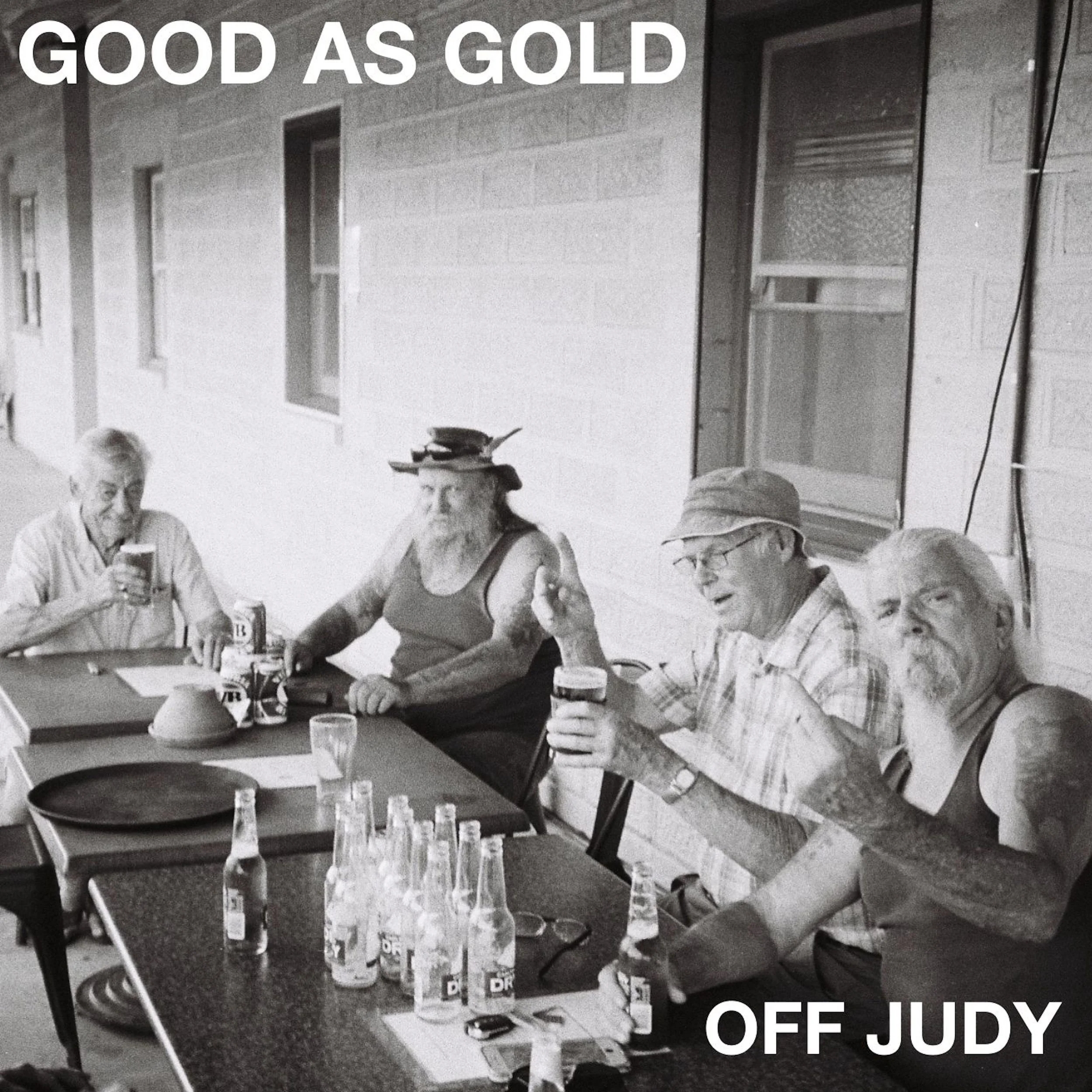 Off Judy let loose a sonic explosion of surf rock with "Good As Gold"