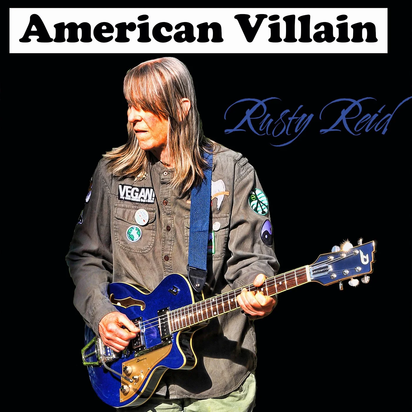 Rusty Reid unleashes the raw power of protest in "American Villain"