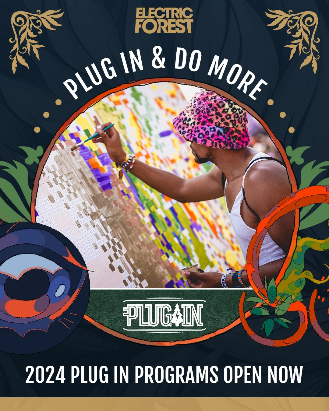 Electric Forest 2024 Announces Full Slate of Plug In Programs