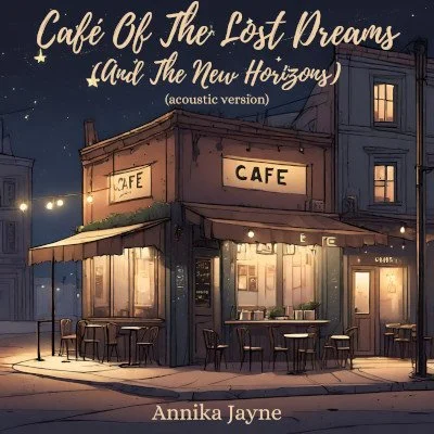 Annika Jayne invites listeners to the "Café Of The Lost Dreams (And The New Horizons)"