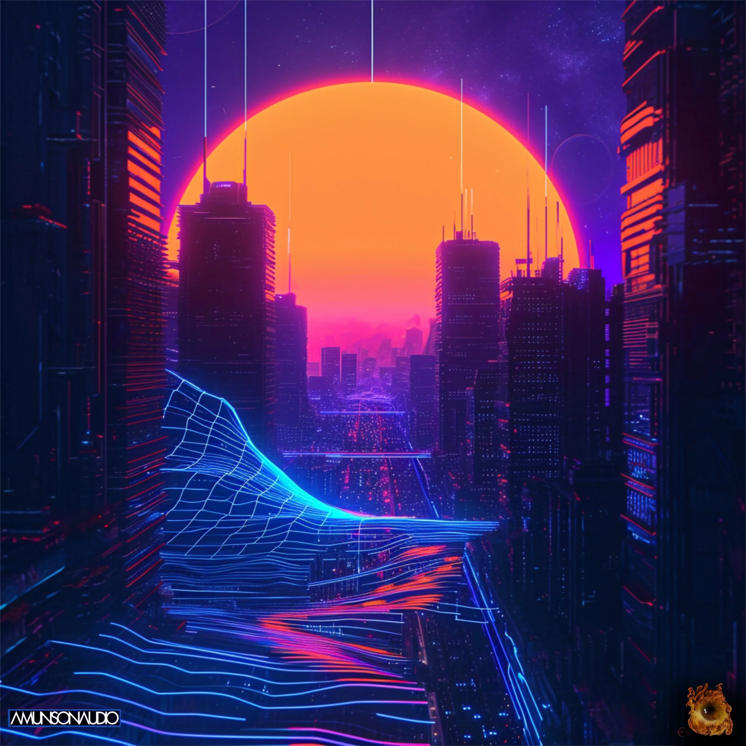 Fireye’s “Escape the City at Night”: A neon-drenched Synthwave rush