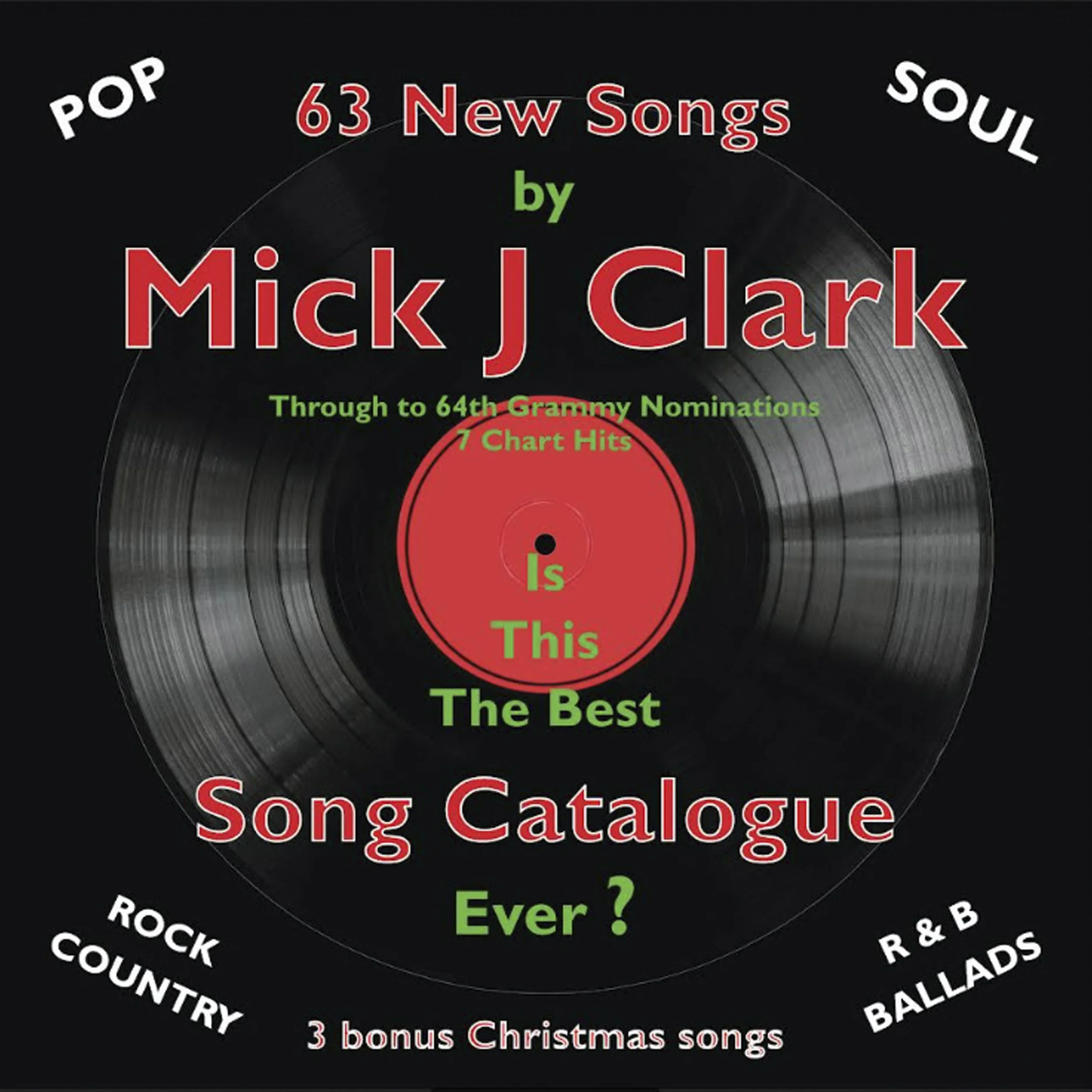 Mick J. Clark brings joy with holiday original, "It's Christmas Party Time"