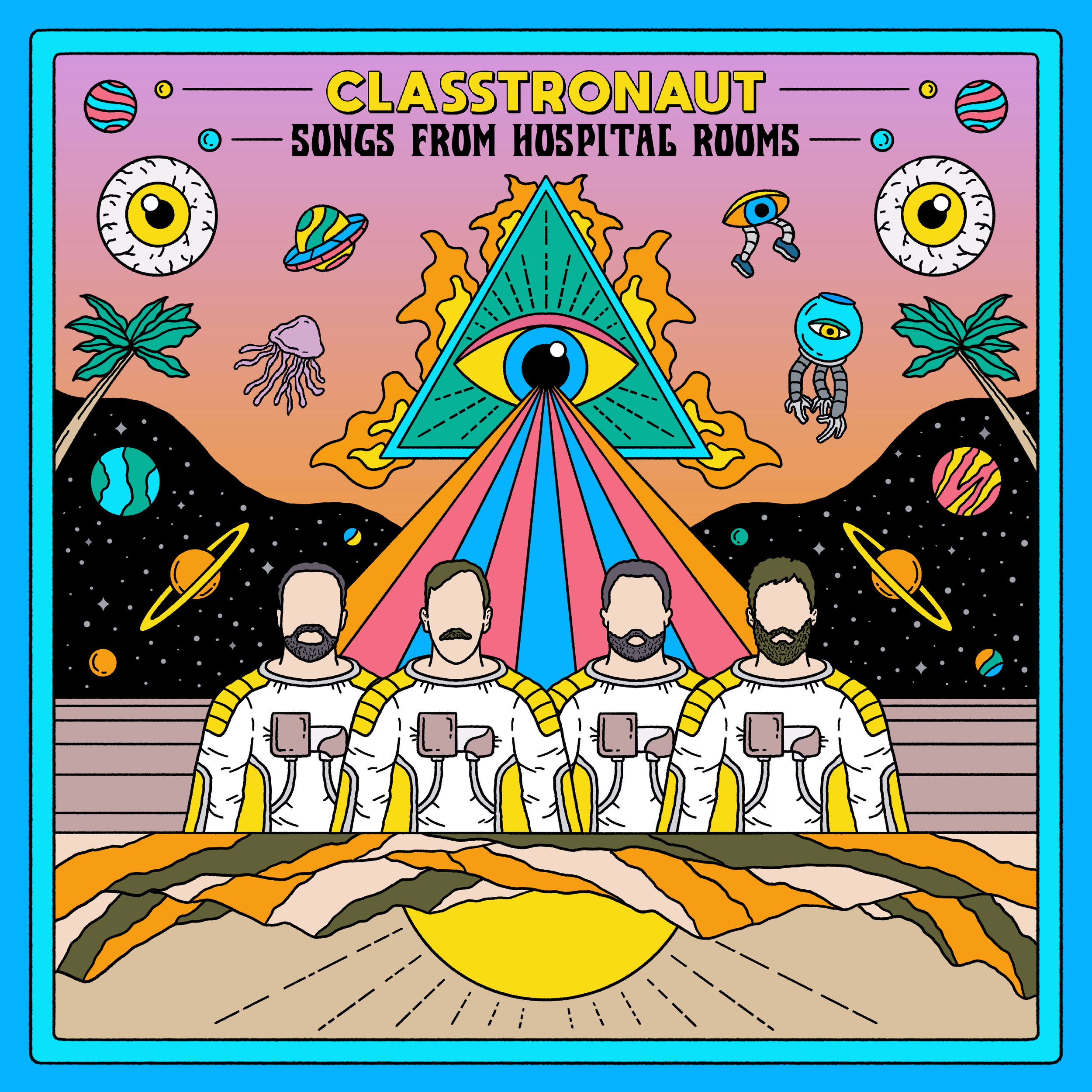 Classtronaut find Synthwave solace on instrumentally beautiful EP, “Songs From Hospital Rooms”