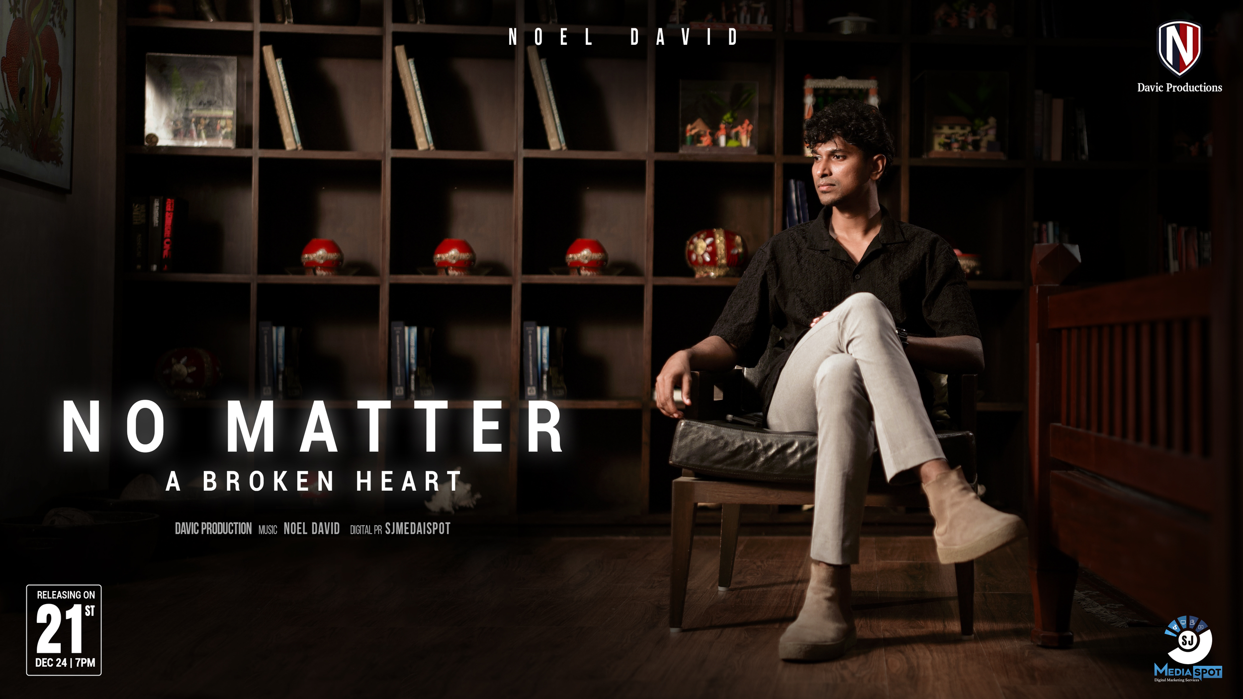 Noel David crafts a Love anthem for the ages on single, “No Matter”