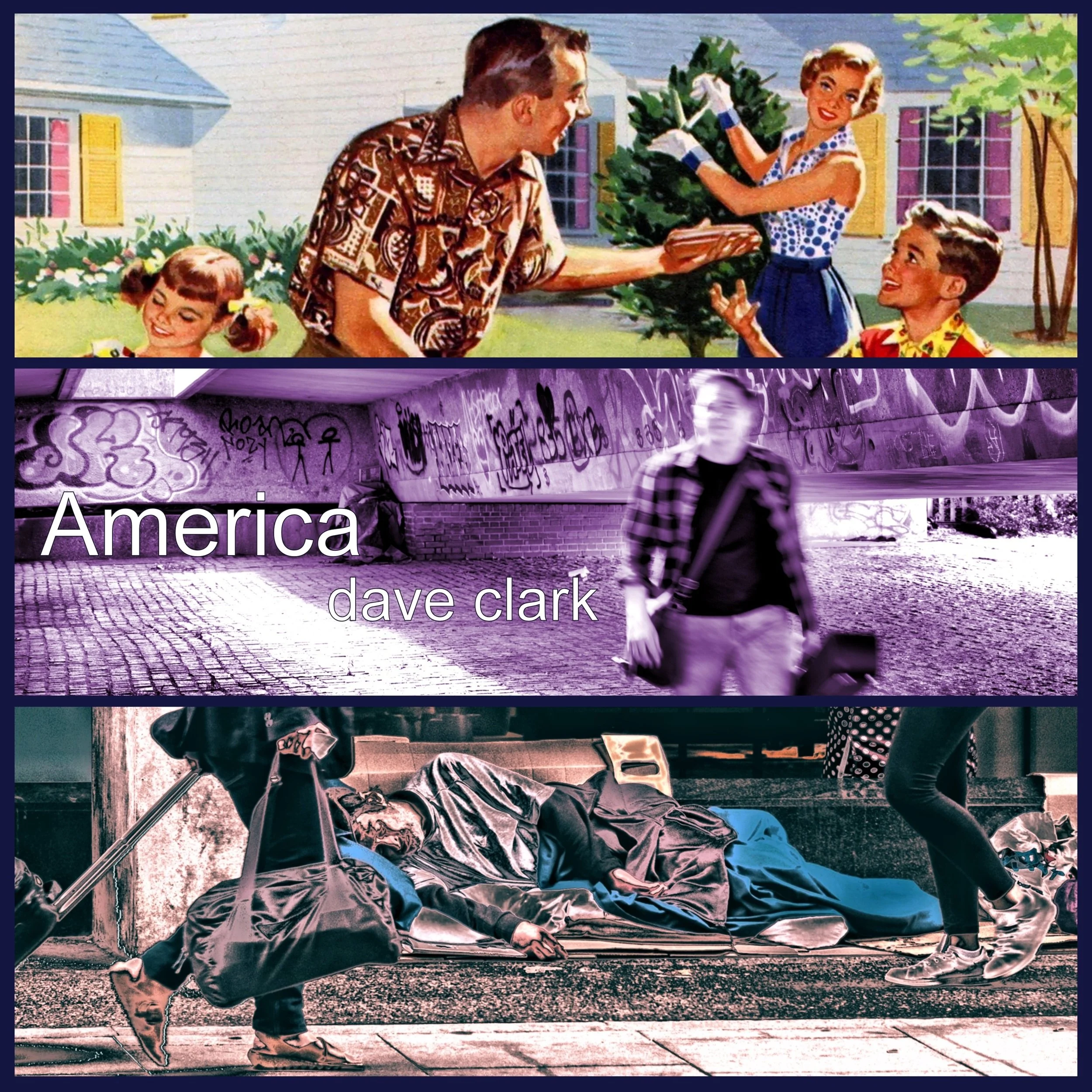 Dave Clark delivers a stark reflection on modern society with "America"