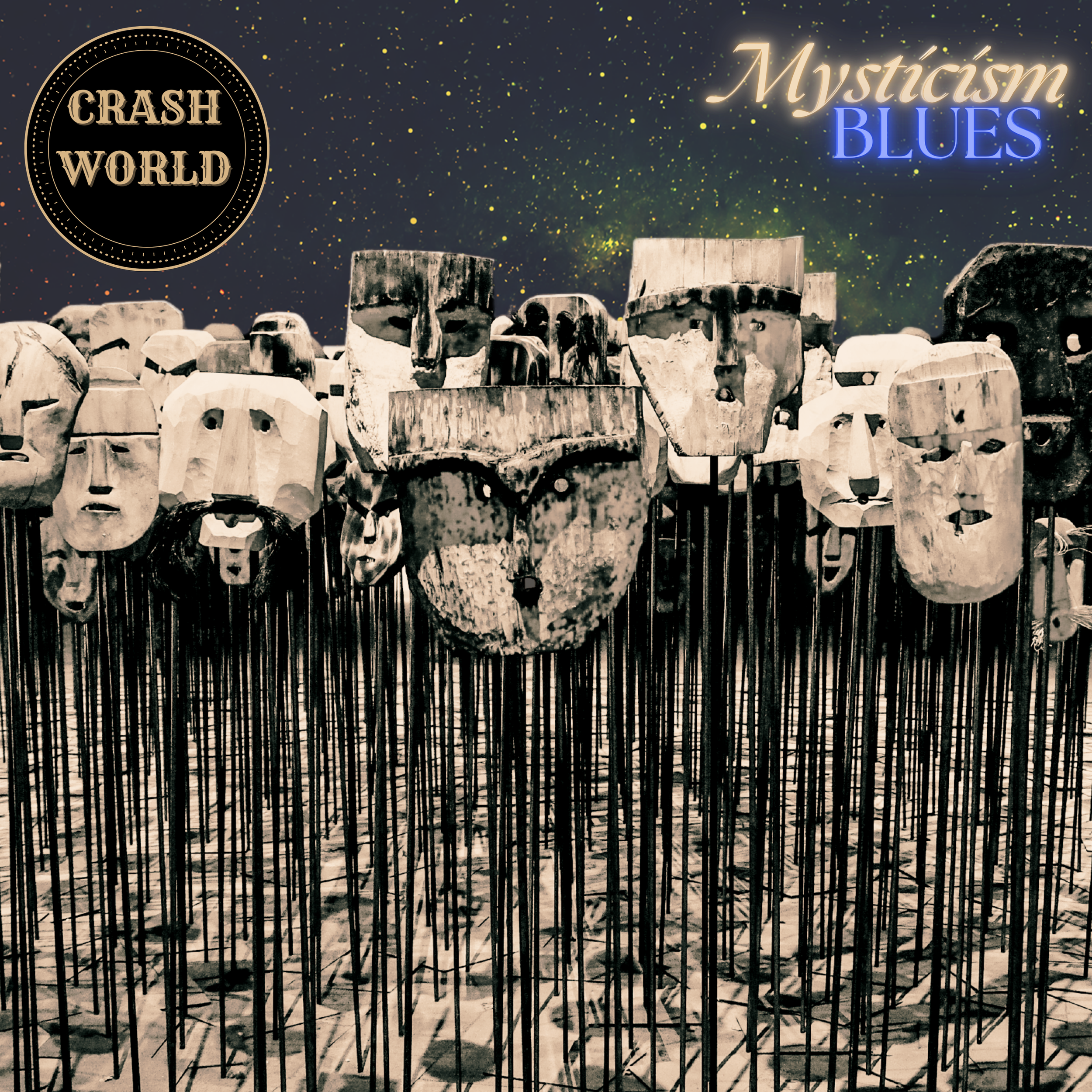 Crash World’s "Mysticism Blues" is a timeless ride through the Cosmic unknown