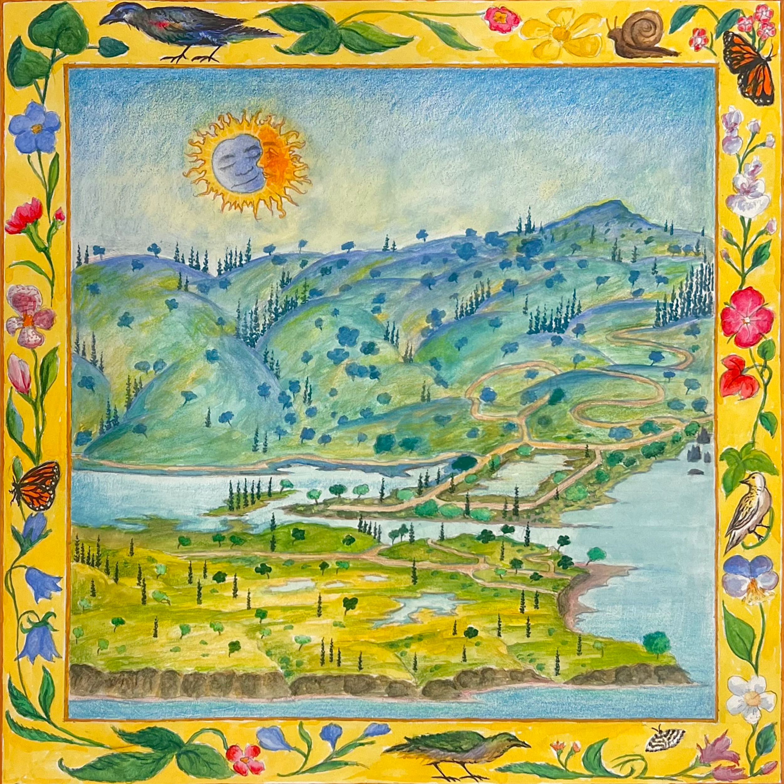 Rose Paradise’s debut album "Over The Hill" is a West Coast Folk dreamscape