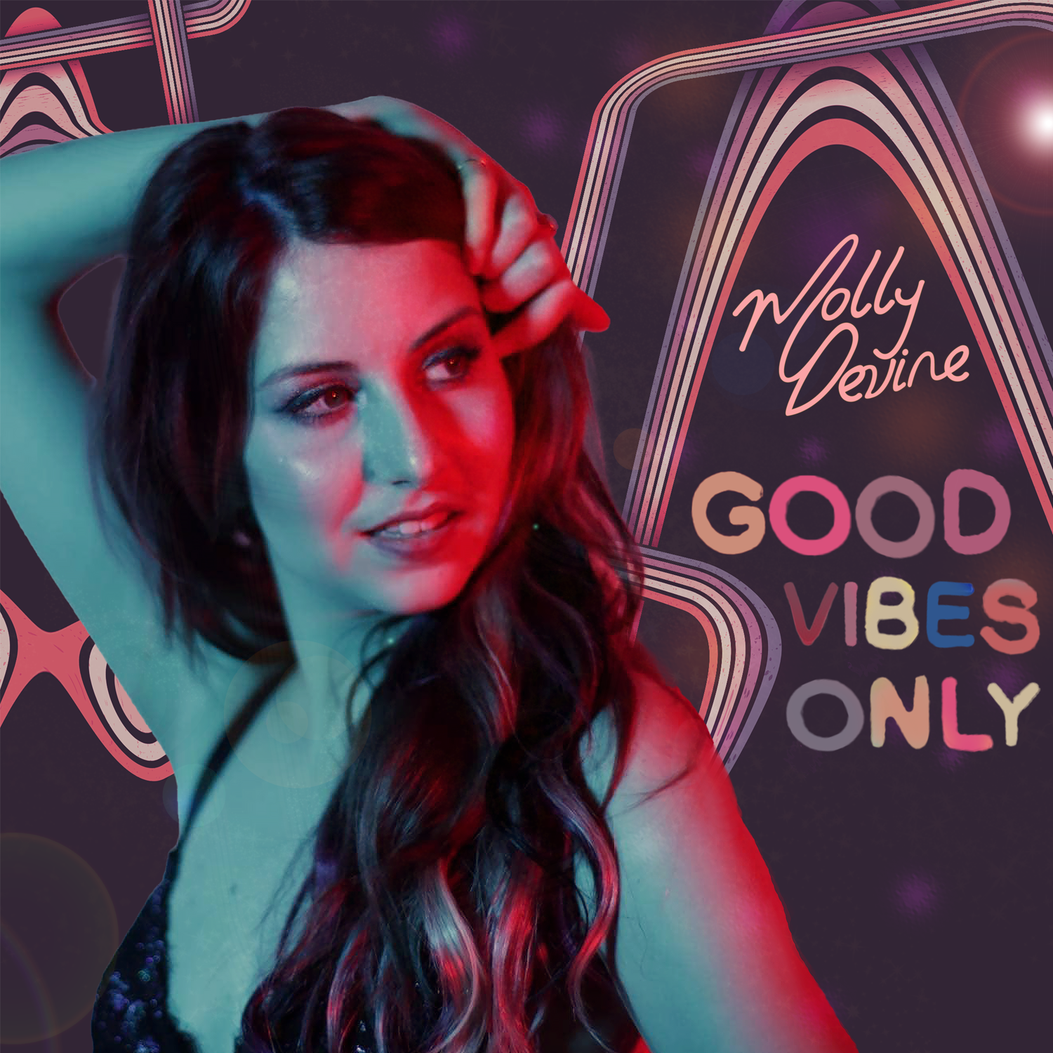 Molly Devine pens a bold, soul-drenched Disco reawakening on "Good Vibes Only"