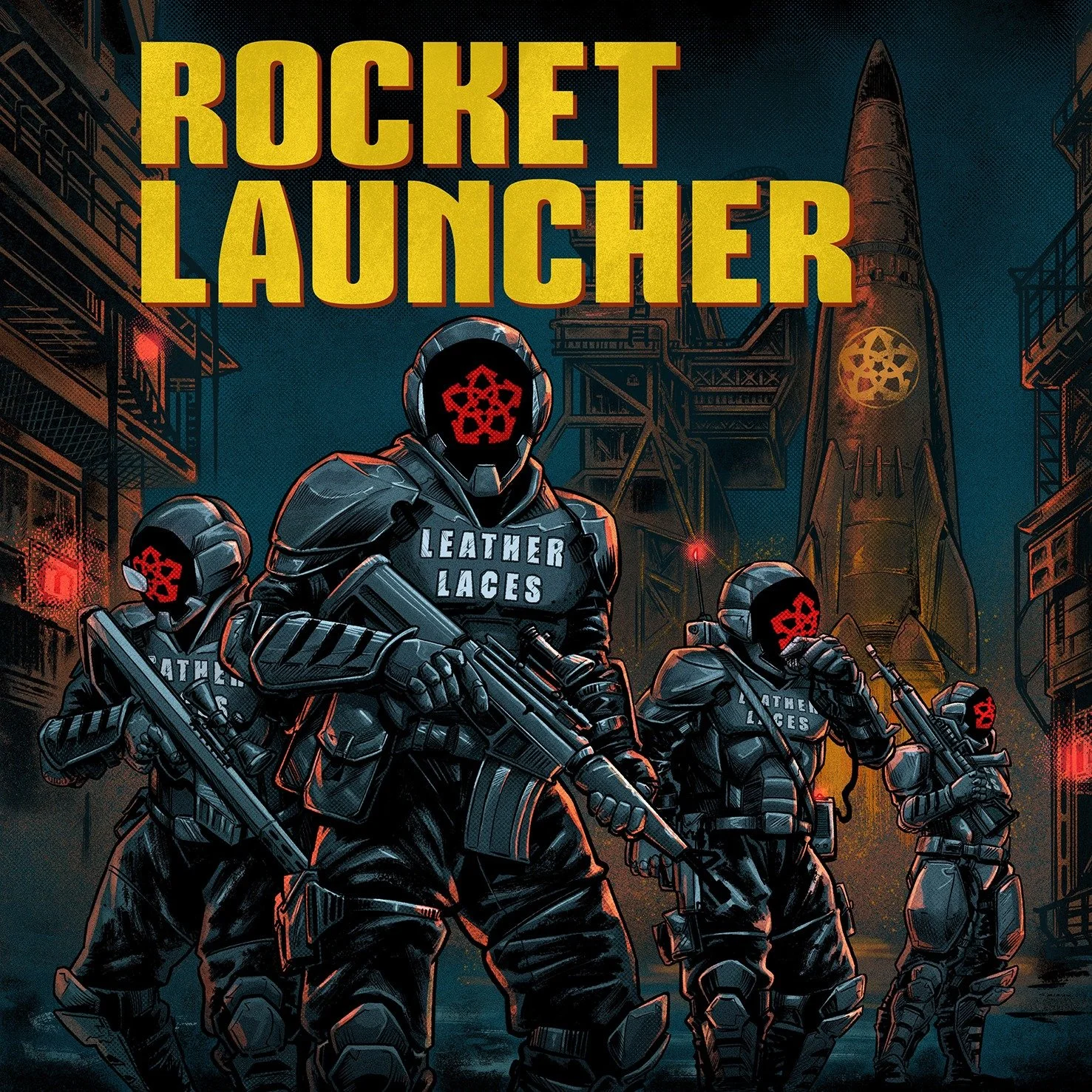 Leather Laces debuts with a high-octane soundtrack for chaos on “Rocket Launcher”