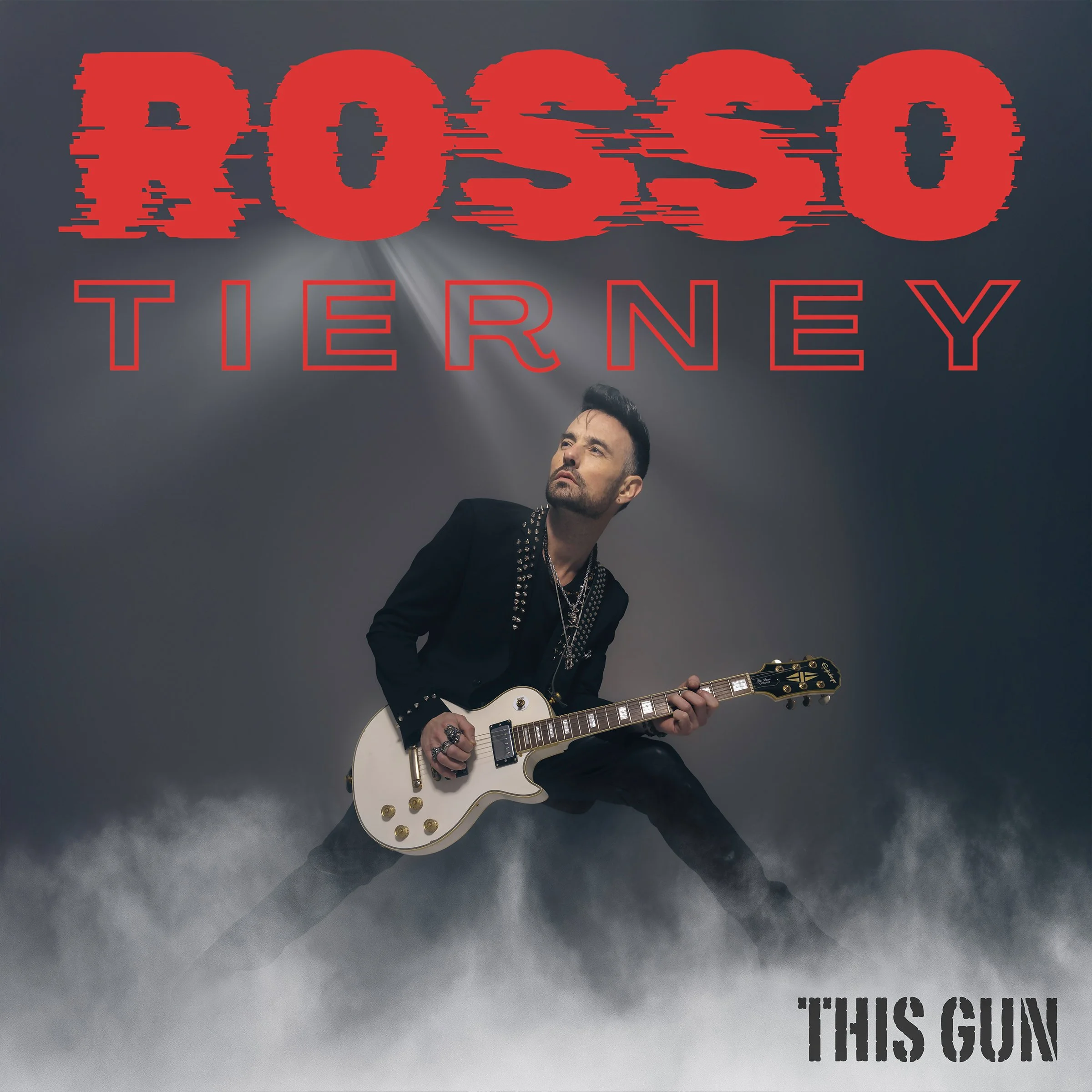 Rosso Tierney goes all out on a massive rocker, “This Gun”