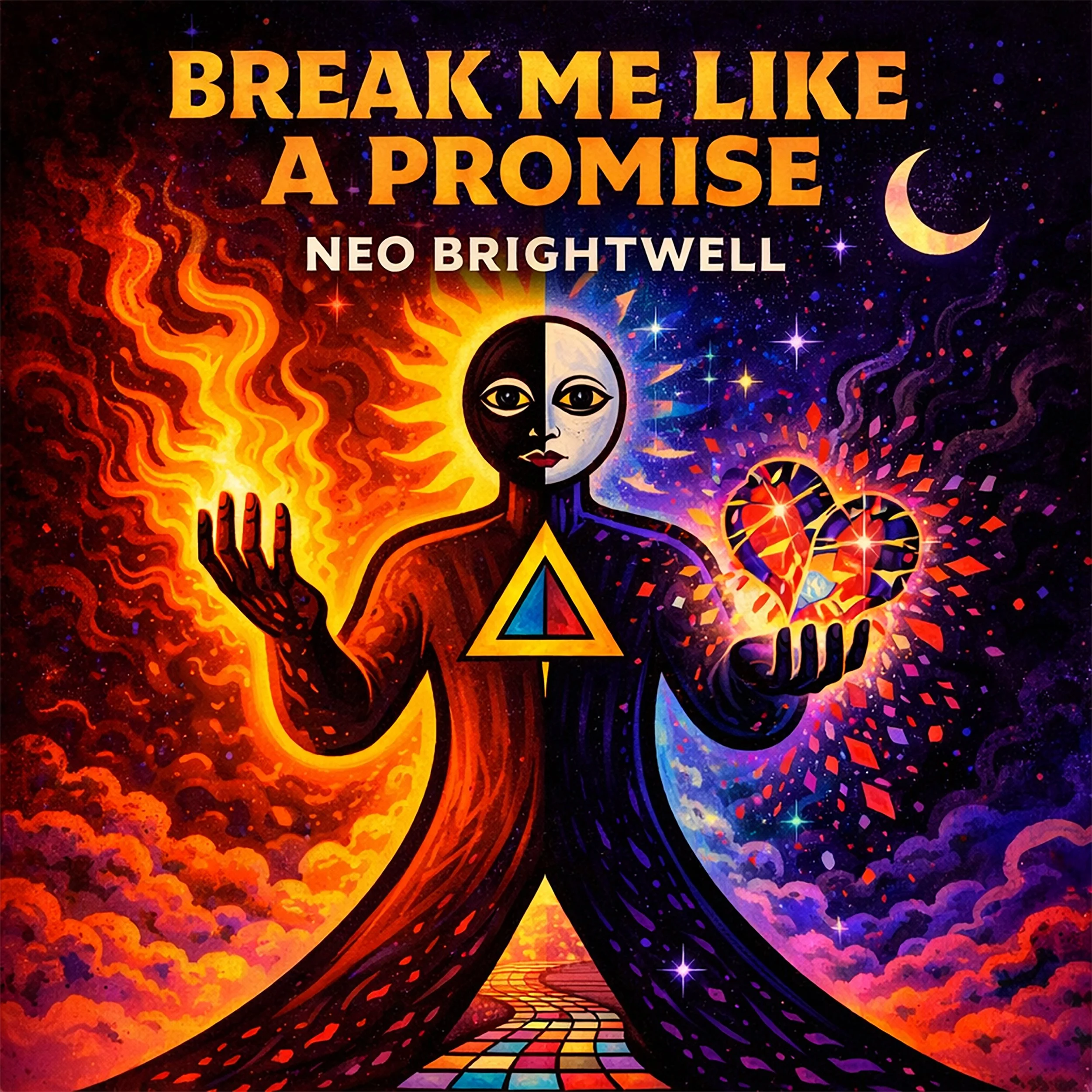 Neo Brightwell lets his words lead the song on “Break Me Like a Promise”