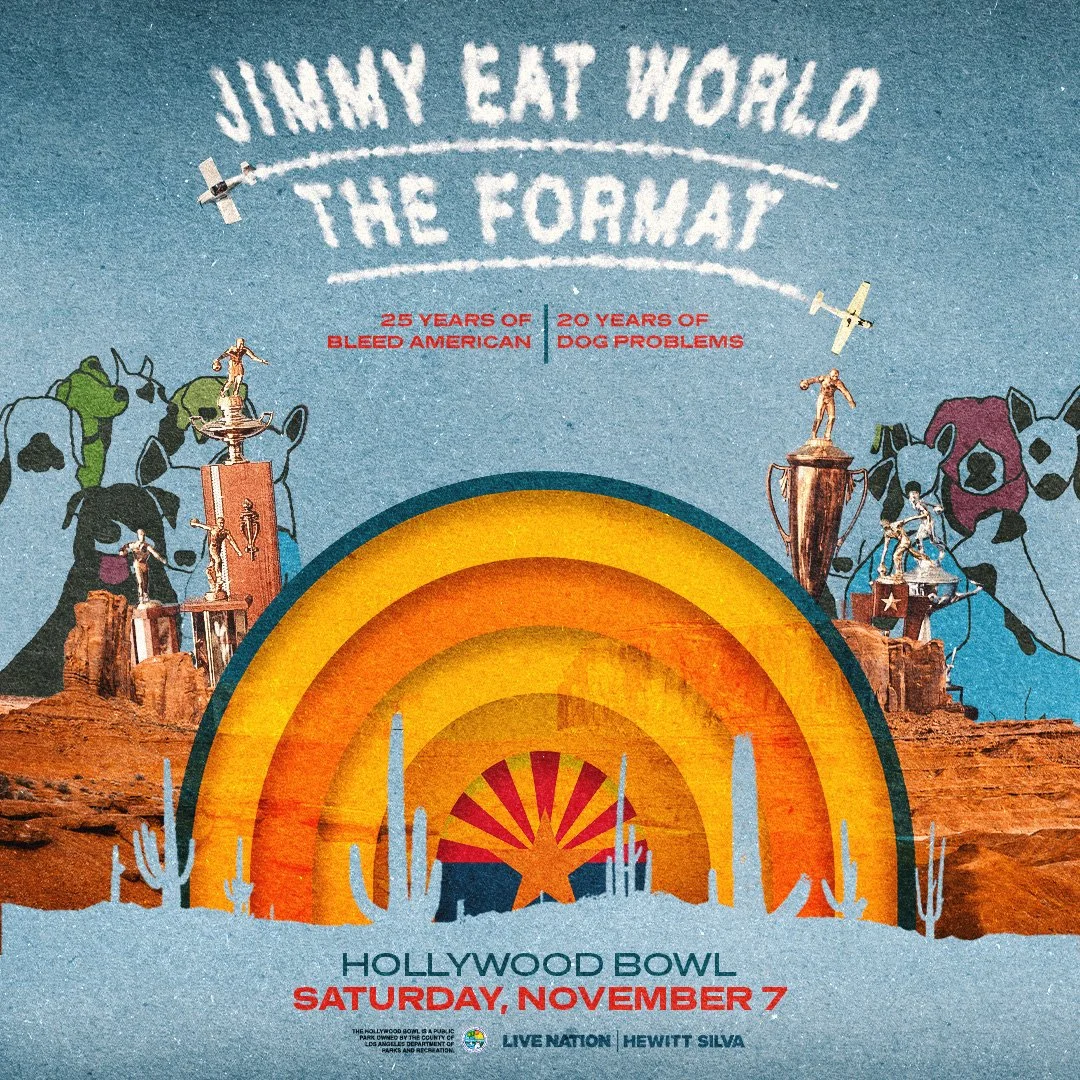 Jimmy Eat World &amp; The Format Set to Celebrate "Bleed American" &amp; "Dog Problems" at the Hollywood Bowl