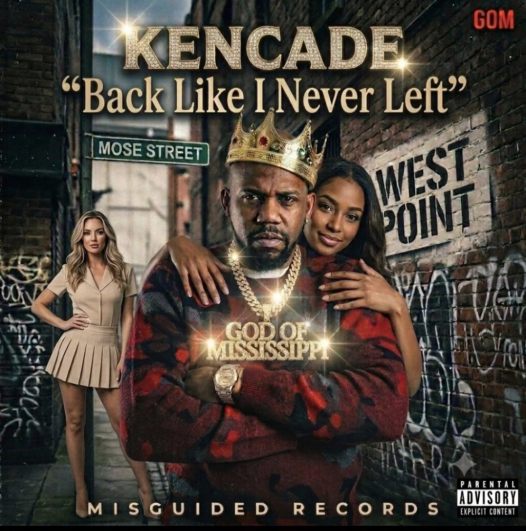 Kencade serves up a raw Hip-Hop statement with album, "Back Like I Never Left"