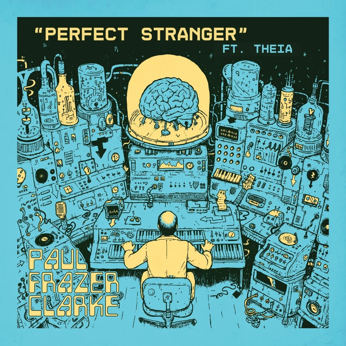 Paul Frazer Clarke &amp; Theia craft a dreamy standout in "Perfect Stranger"