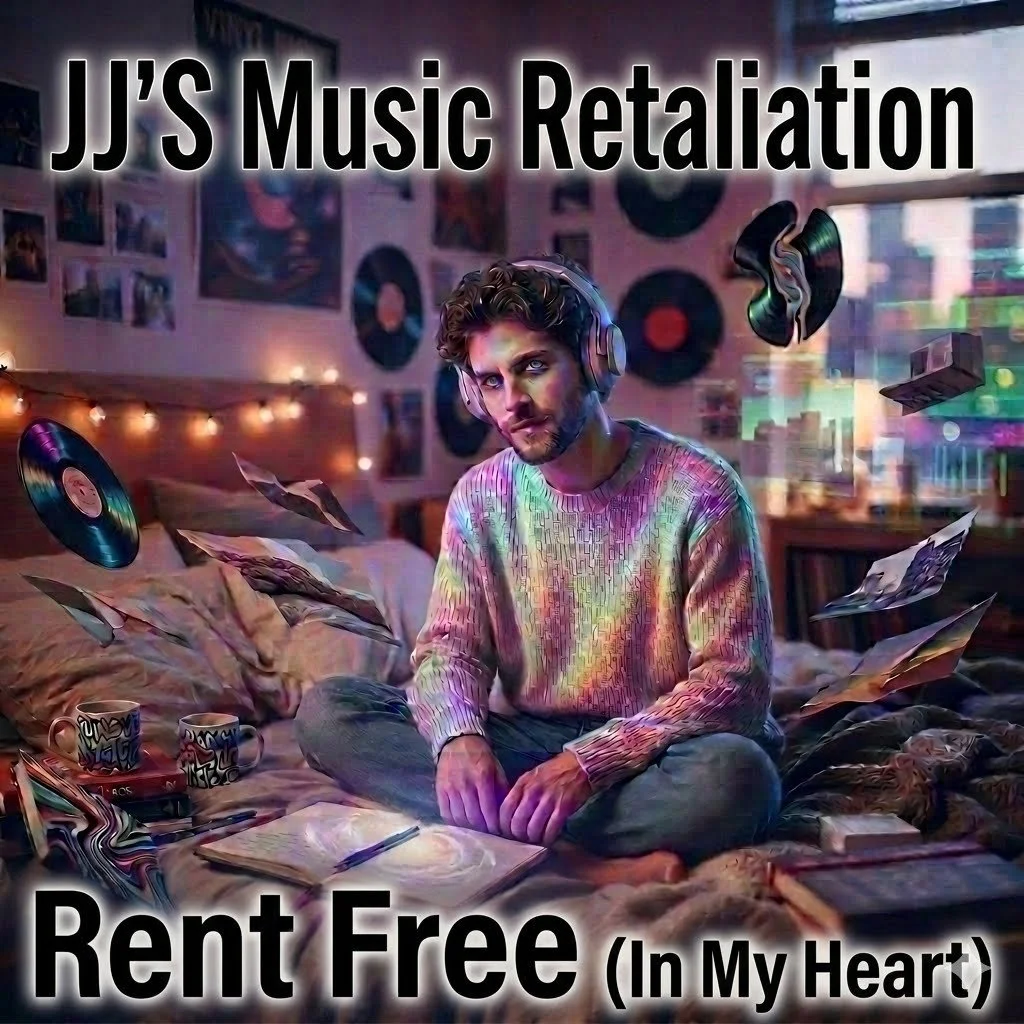 JJ's Music Retaliation locks into a sharp groove on "Rent Free (In My Heart)"