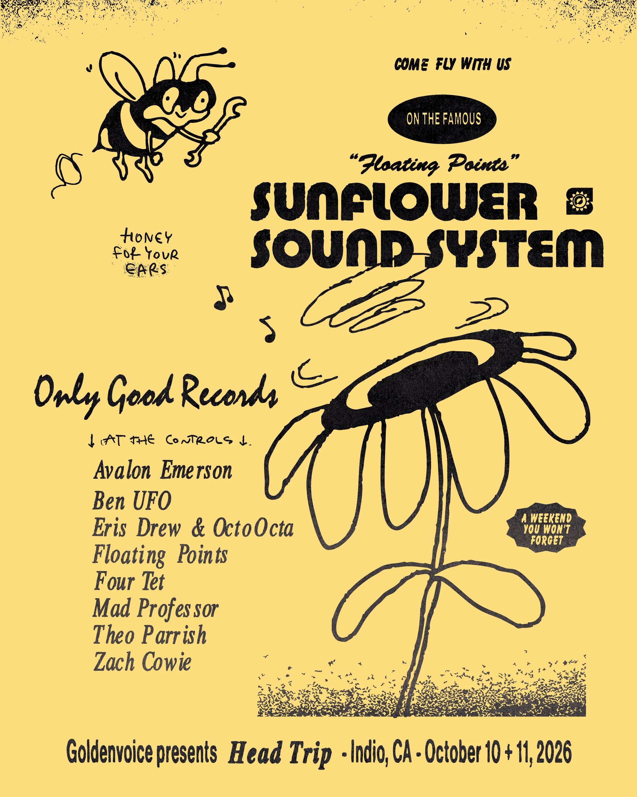 Floating Points Reveals Sunflower Sound System Lineup for Head Trip