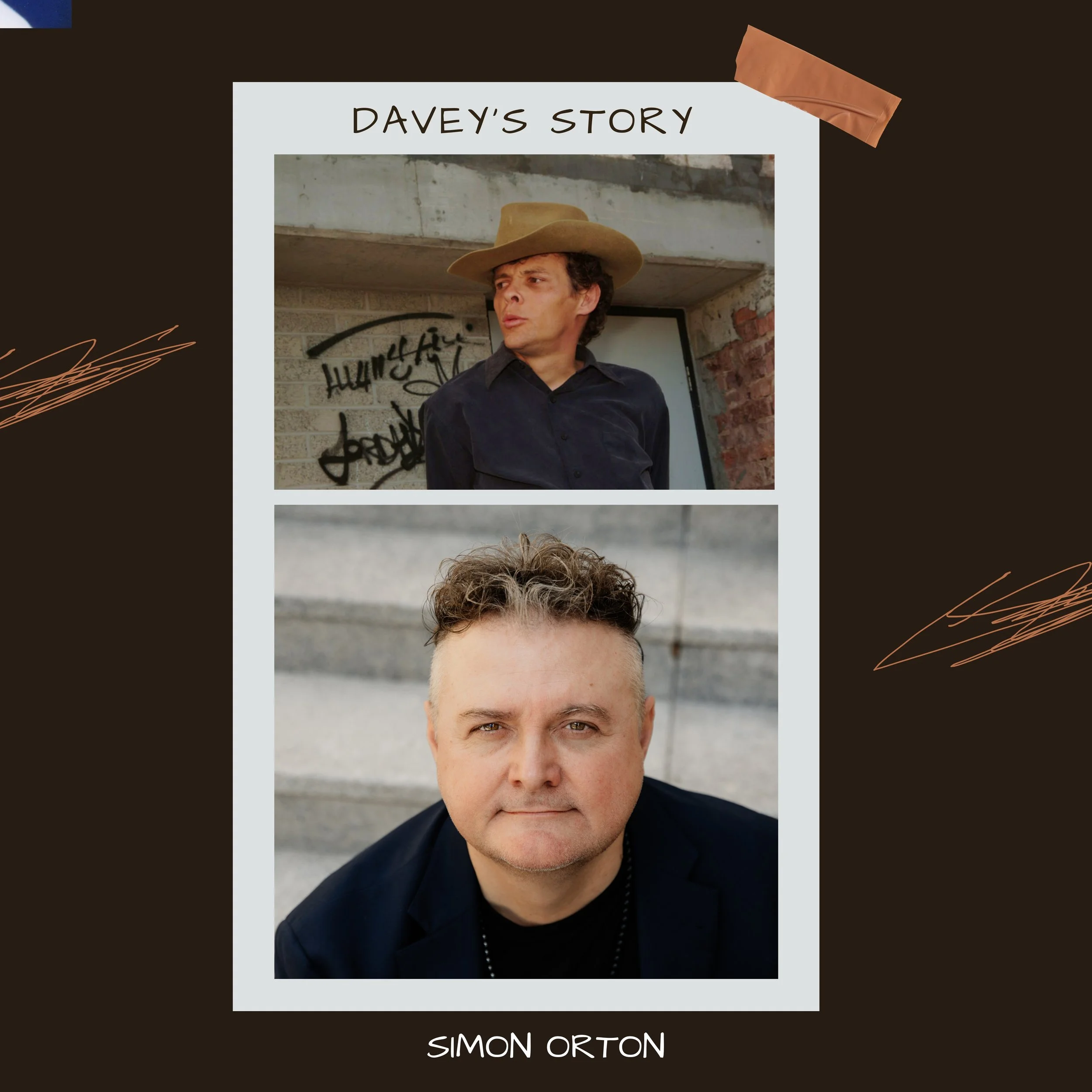Simon Orton delivers a deeply moving tribute with "Davey's Story"