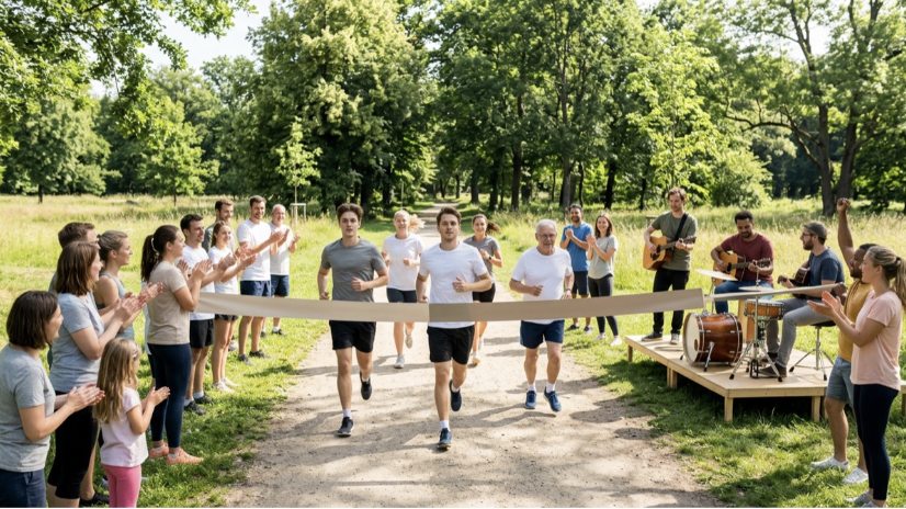 How to Plan a Charity Run With a Live Music Finish Line
