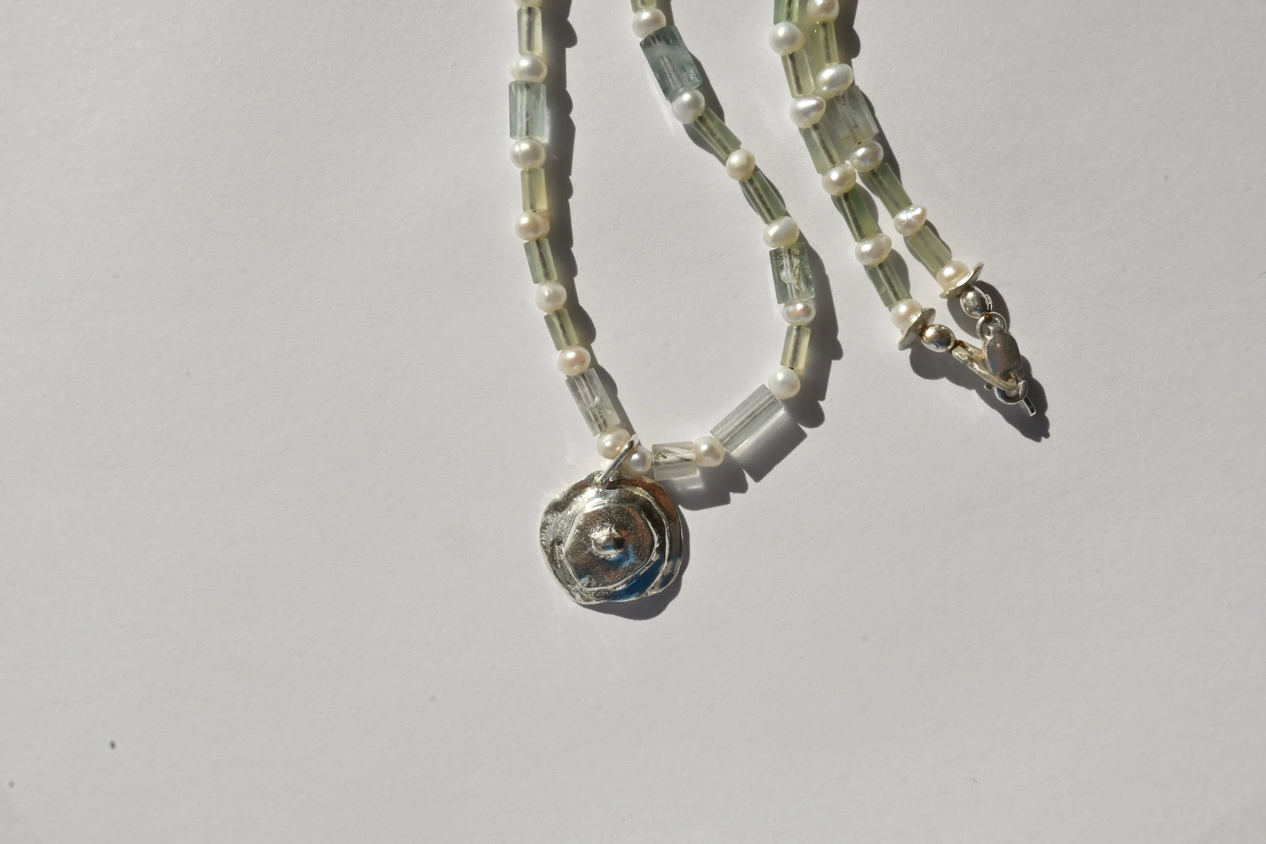 SPIRAL~ Fluorite + Pearl