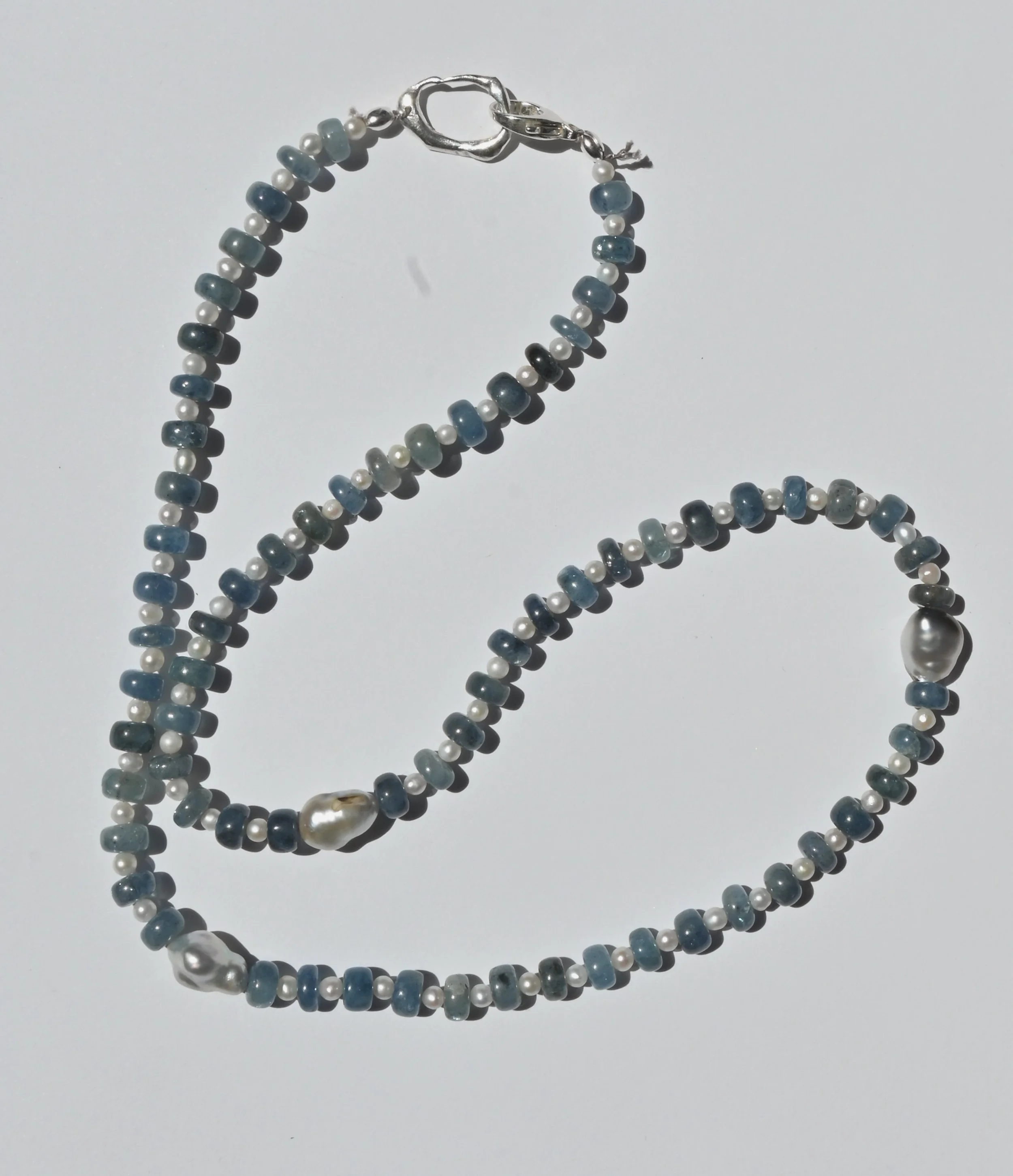 AQUA~PEARL  Necklace