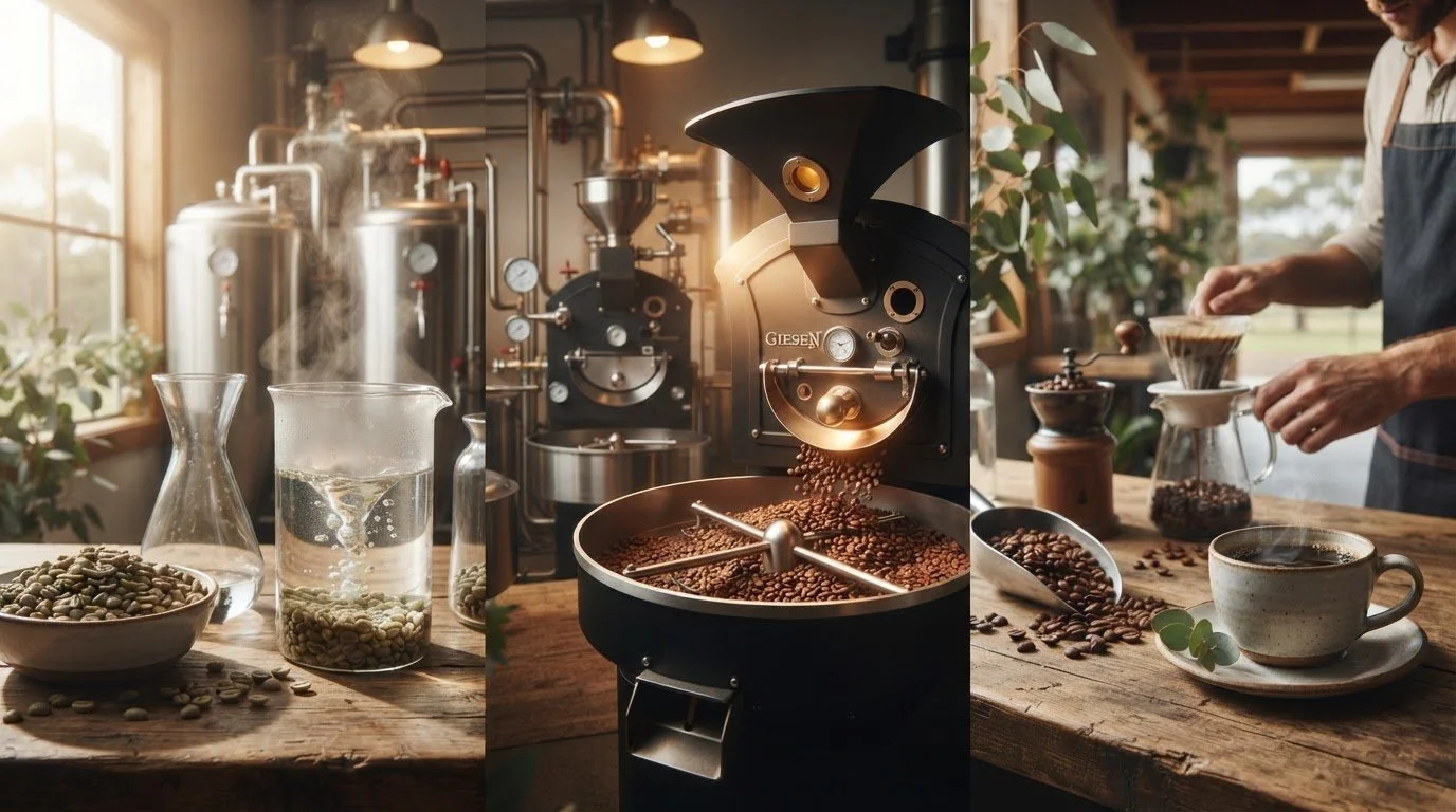 Decaffeinated Coffee: How Coffee Is Processed, Step by Step