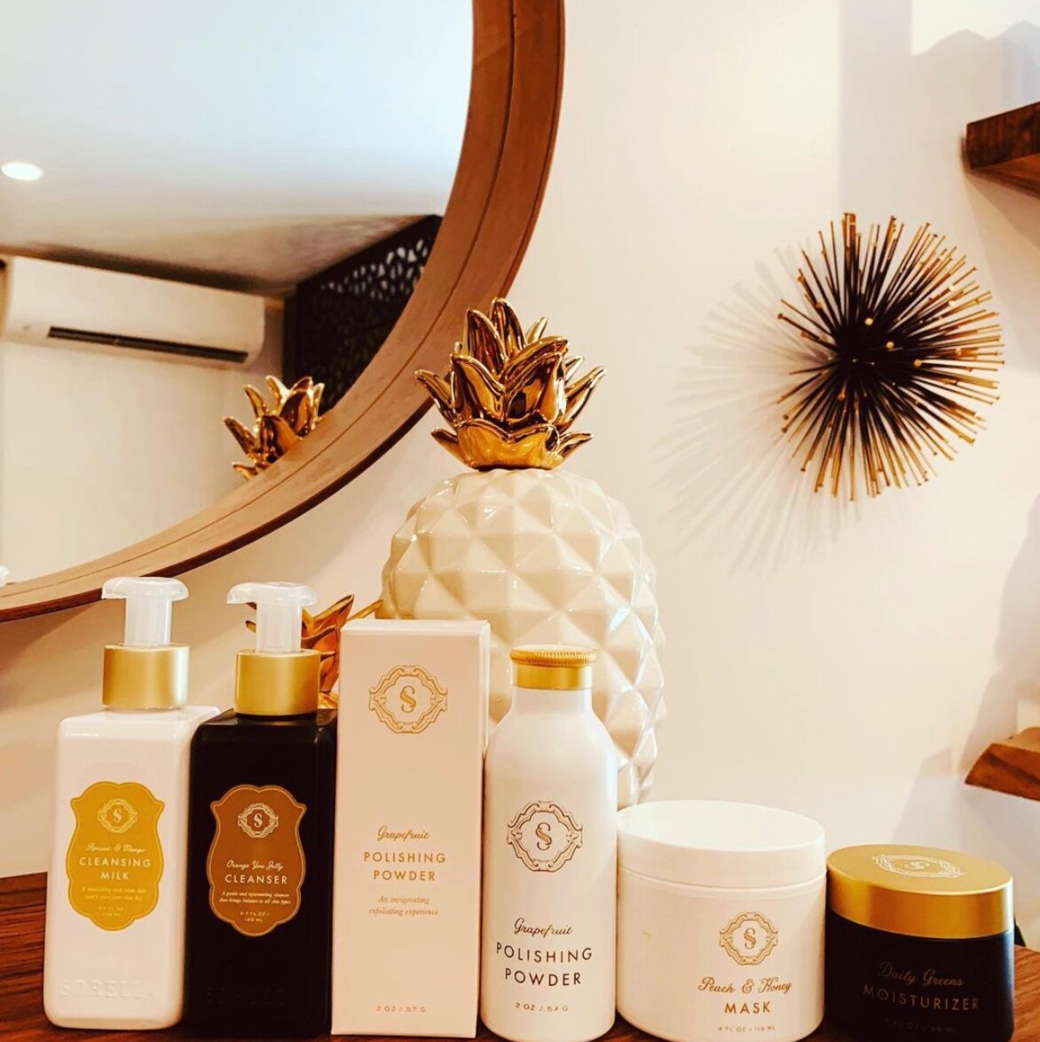 sorella apothecary cleansers and moisturizers available at noomi skin care