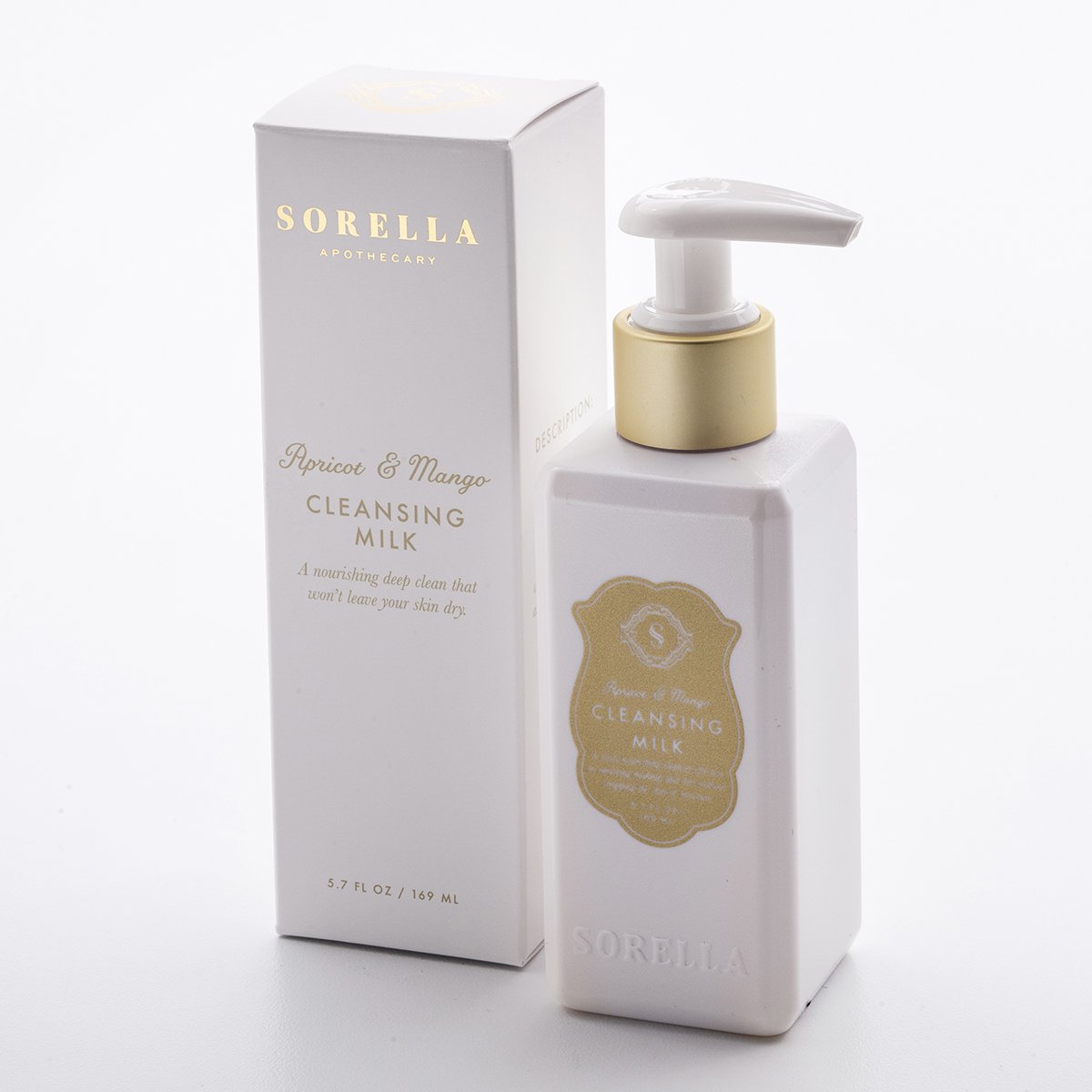 Sorella Apricot & Mango Cleansing Milk